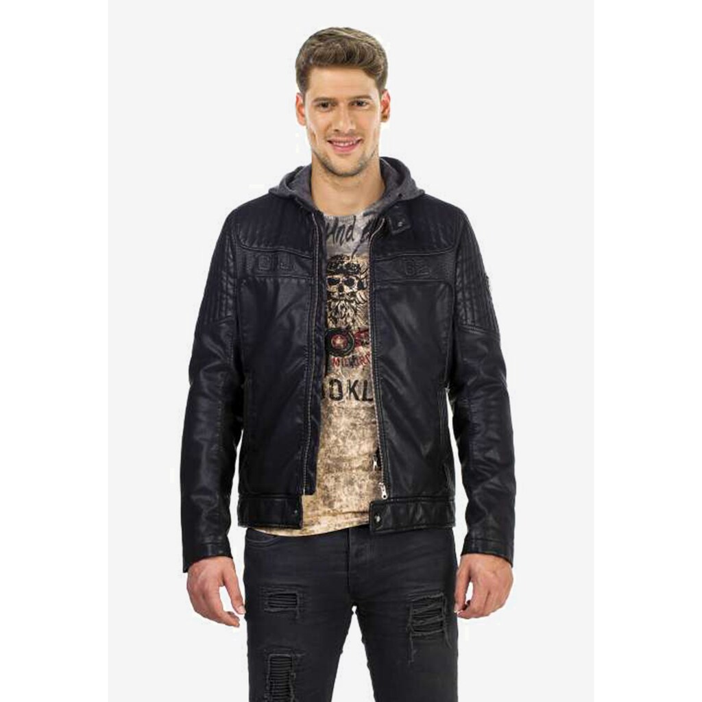 Cipo & Baxx Outdoorjacke, im modischen Look