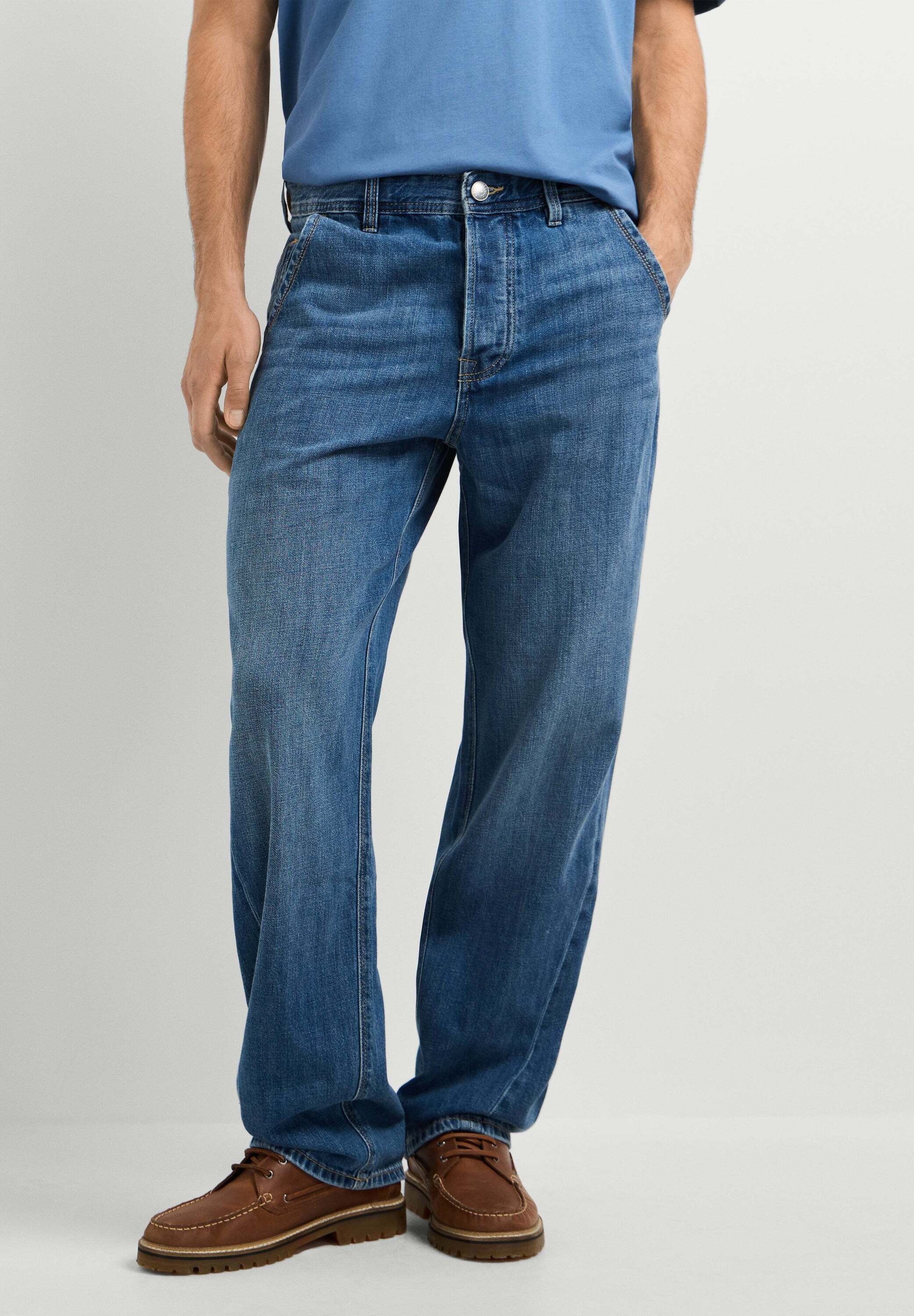 Pepe Jeans Relax-fit-Jeans »relaxed fit jeans HELIX LOOSE TAPER SLUB«