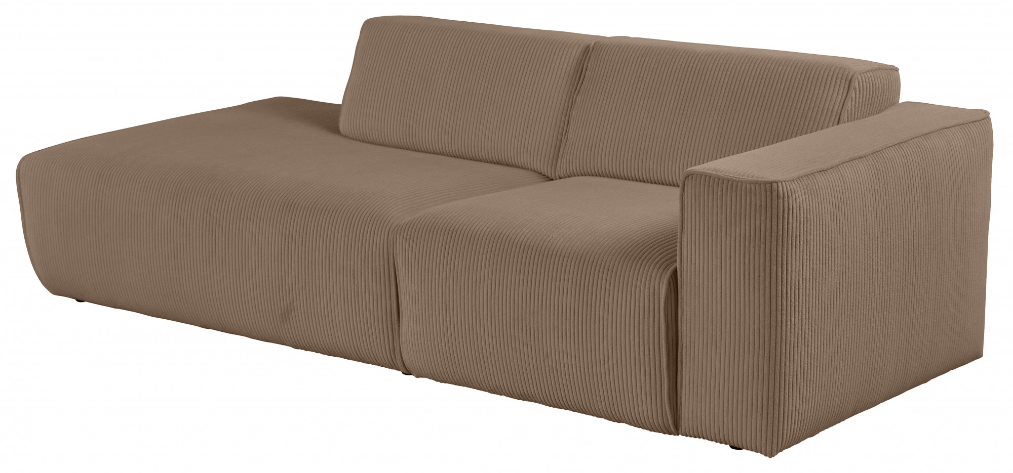 andas 2-Sitzer »Noord«, mit Kedernaht, Breite 227 cm, Cord, Struktur