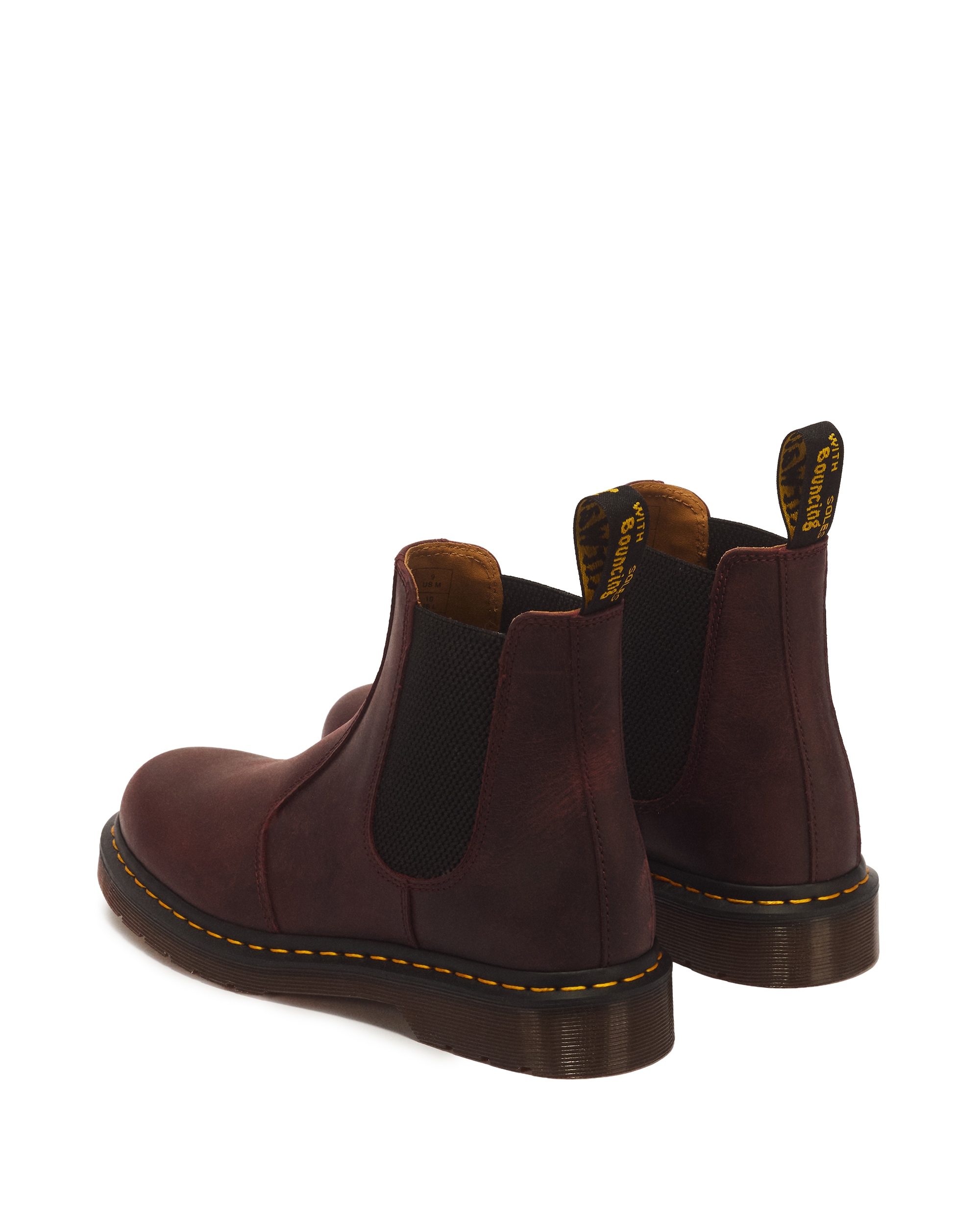 DR. MARTENS Chelseaboots  Blockabsatz, Stiefelette mit Stretcheinsätzen