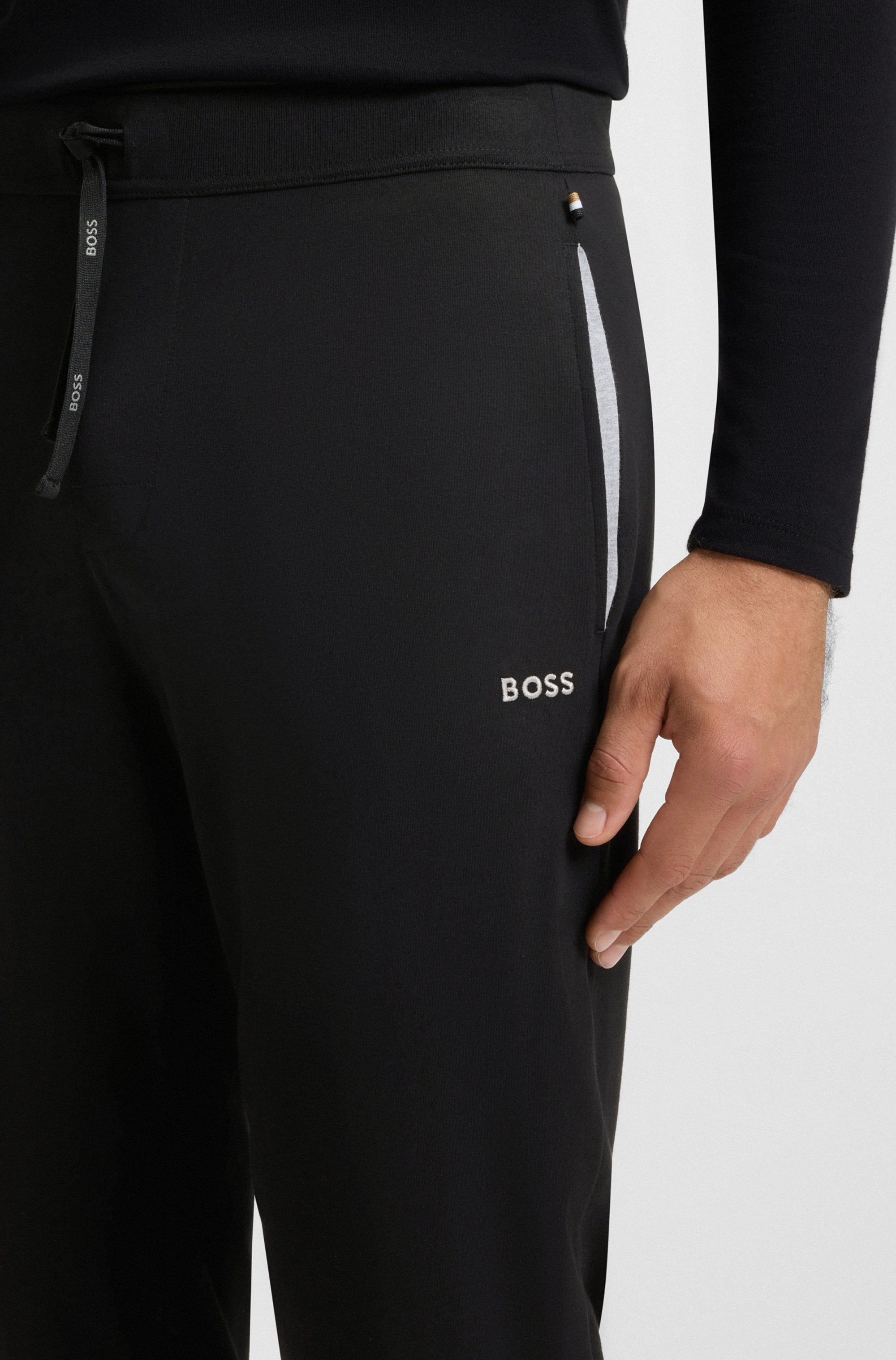 BOSS Sweathose »Mix&Match Pants«, mit BOSS Aufdruck auf dem Kordelzug