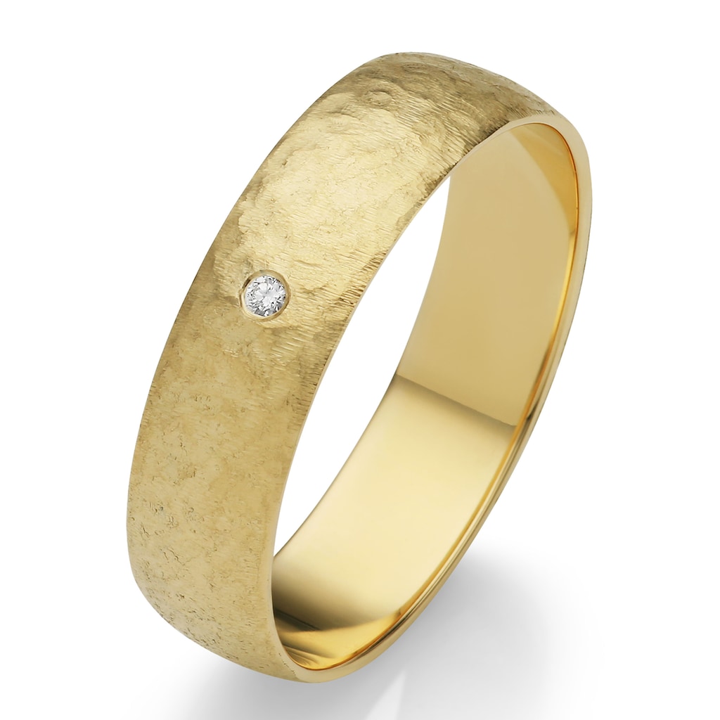 Firetti Trauring »Schmuck Geschenk Gold 375 Hochzeit Ehering "LIEBE"«