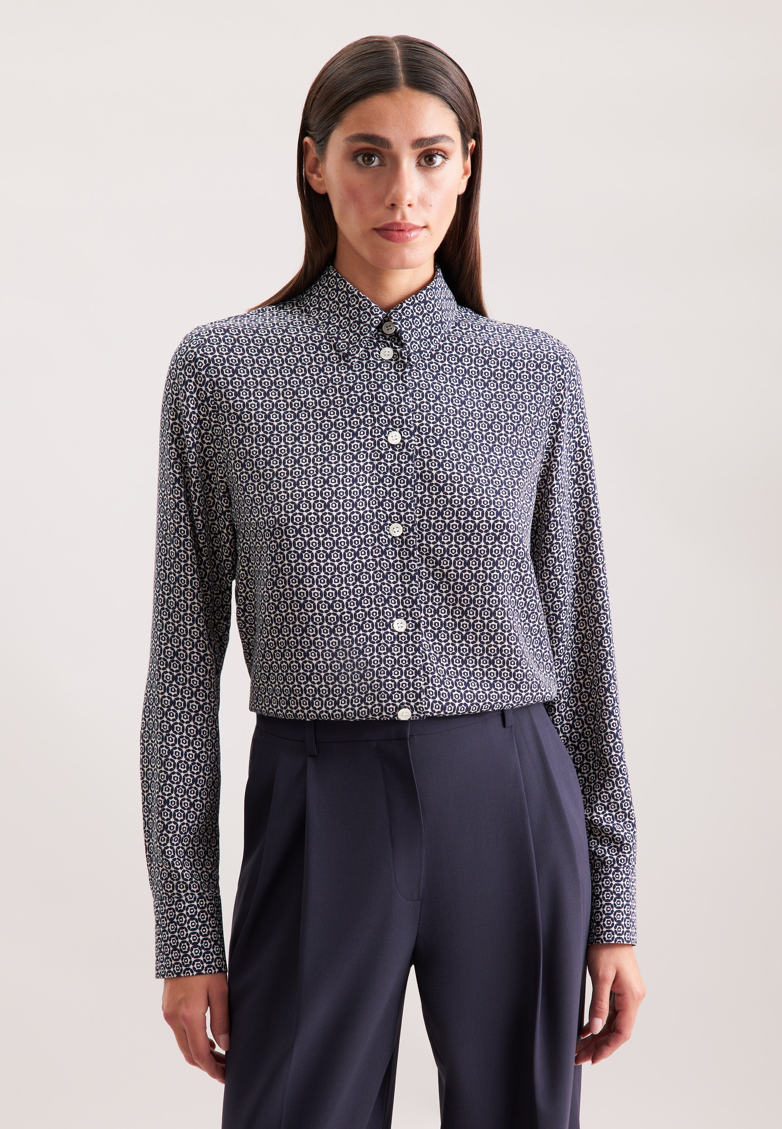 seidensticker Hemdbluse, 1/1 Druck günstig online kaufen