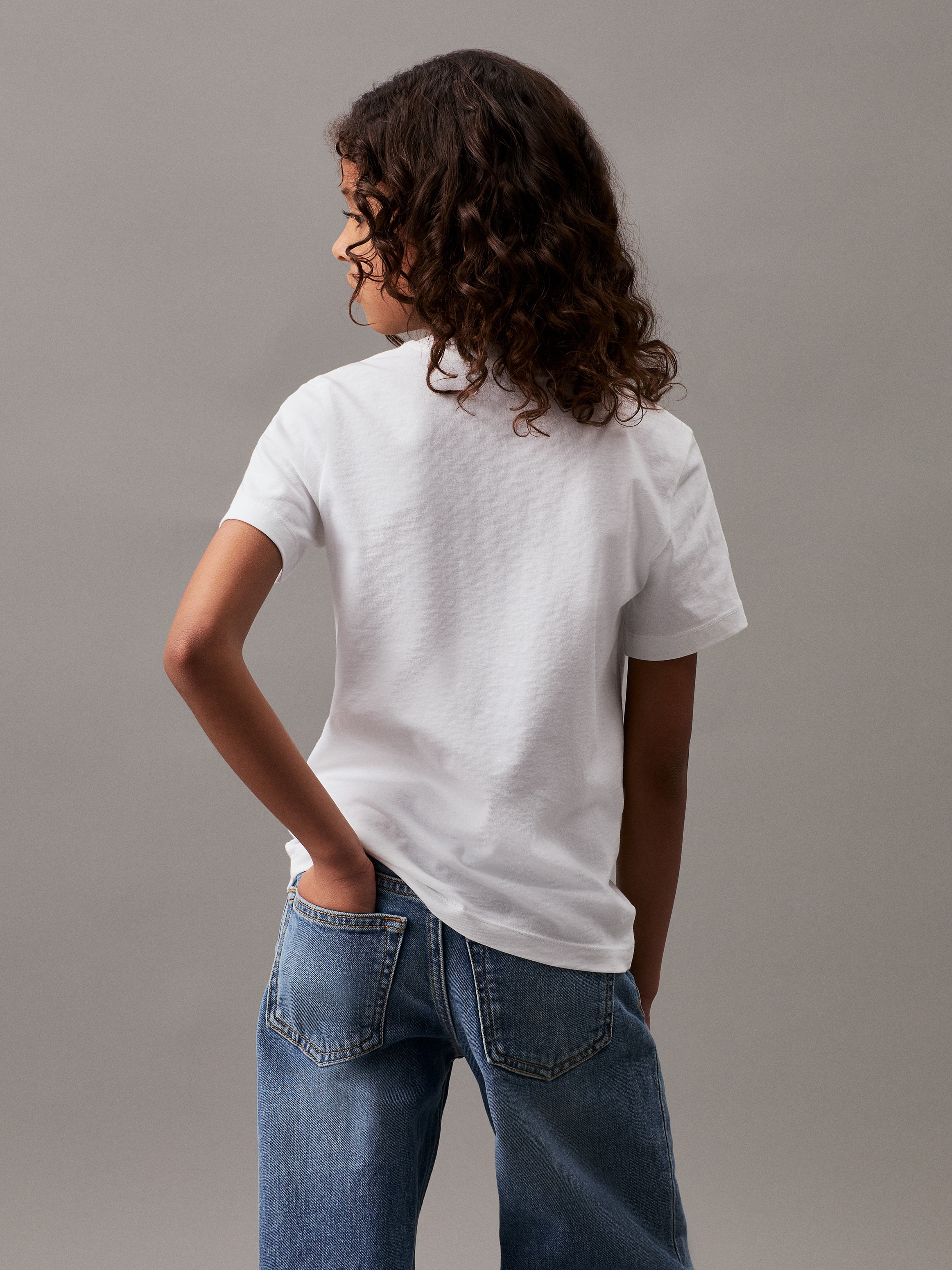 Calvin Klein Jeans T-Shirt »CHEST MONOGRAM T-SHIRT«, für Kinder bis 16 Jahre