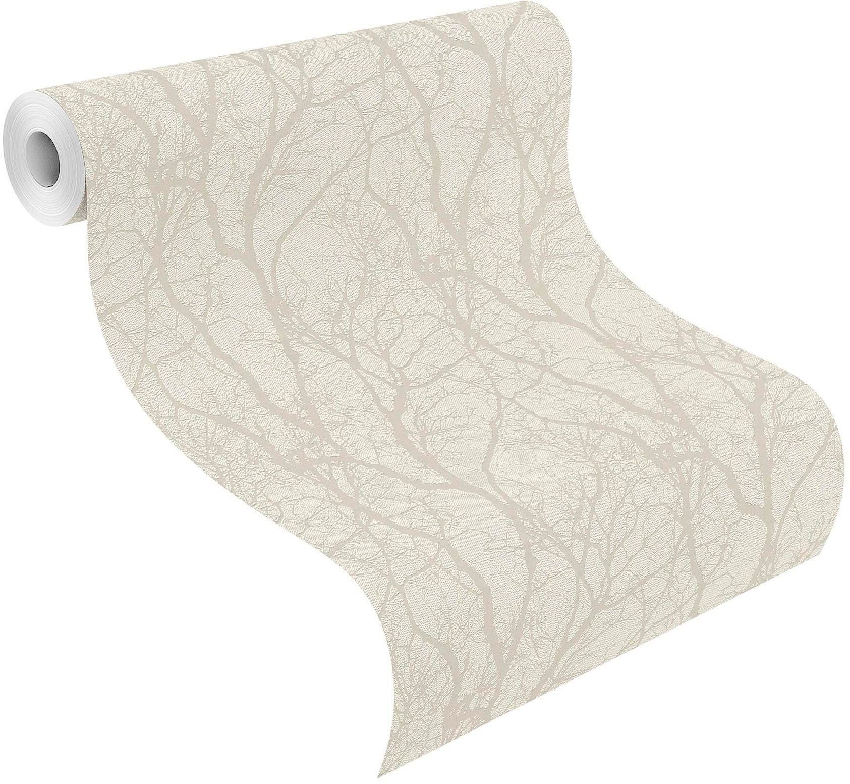 Thumbnail - Rasch Strukturtapete "Tapetenwechsel" geblümt gemustert aufgeschäumt