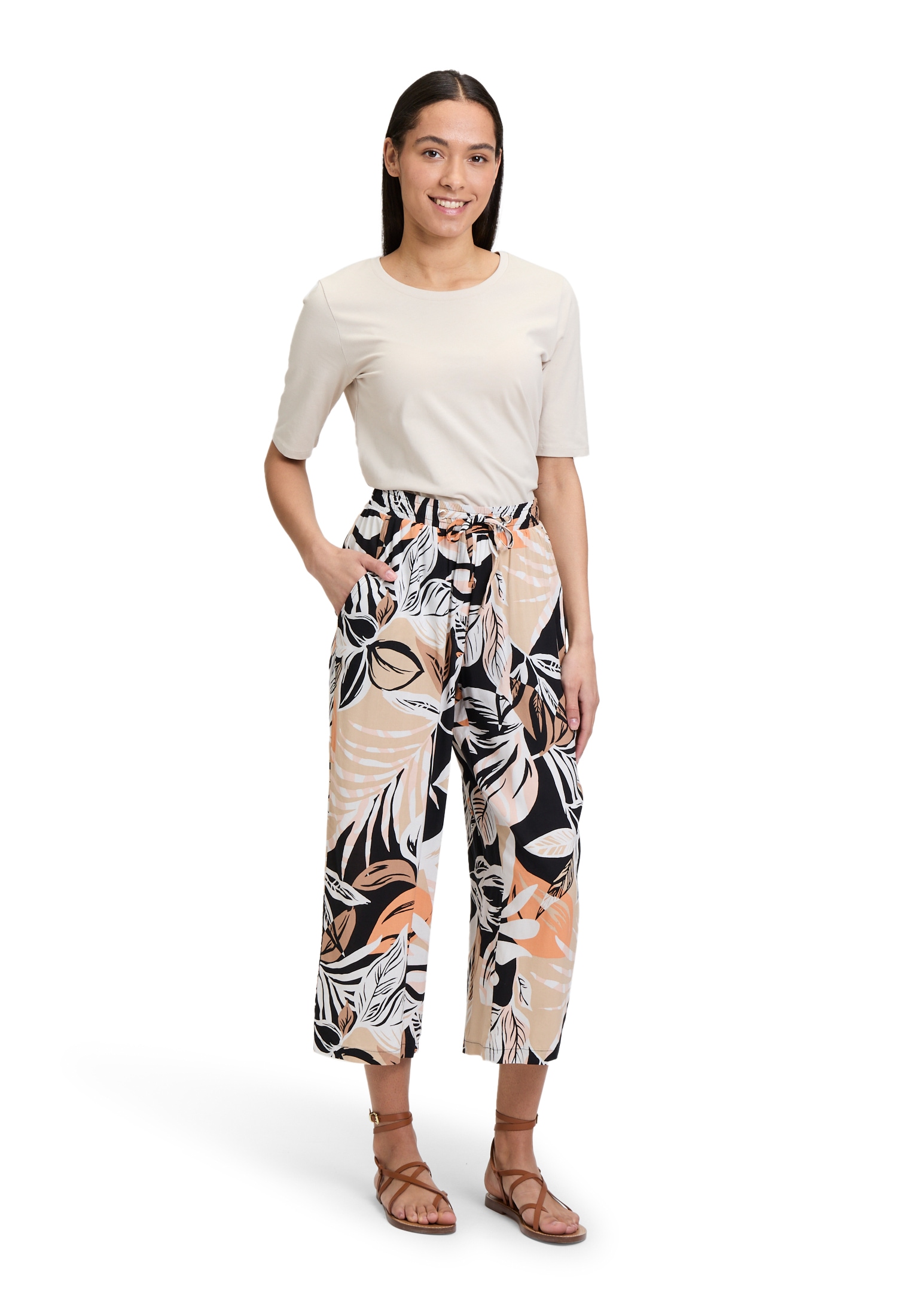 Betty Barclay Schlupfhose »Betty Barclay Schlupfhose mit Eingrifftaschen«, Druck