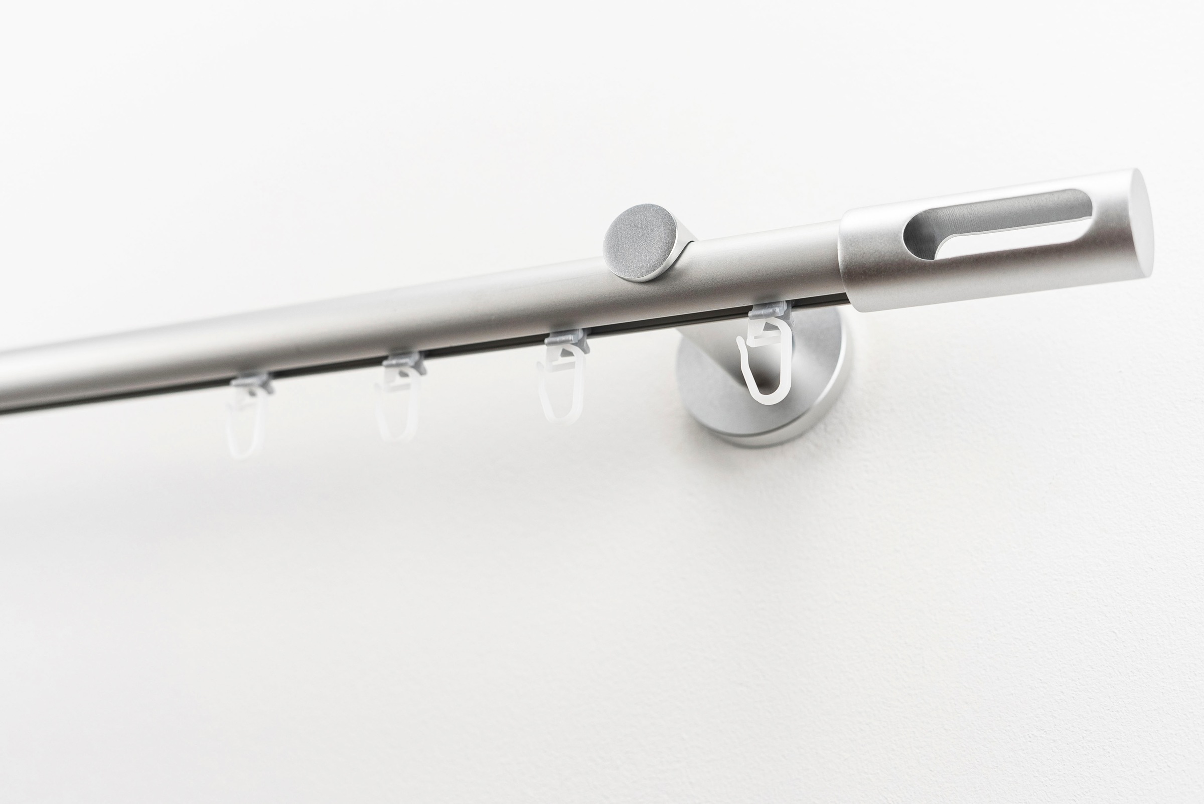 GARESA Gardinenstange "EASY" Ø 20 mm 1 läufig-läufig Wunschmaßlänge günstig online kaufen