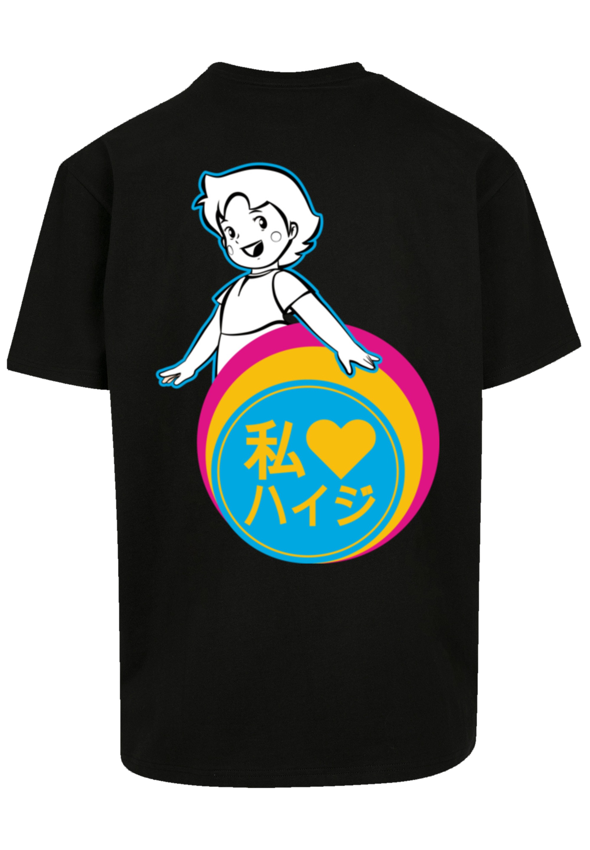 F4NT4STIC T-Shirt »Heidi Heroes of Childhood«, Nostalgie, Retro Print, Kinderserie