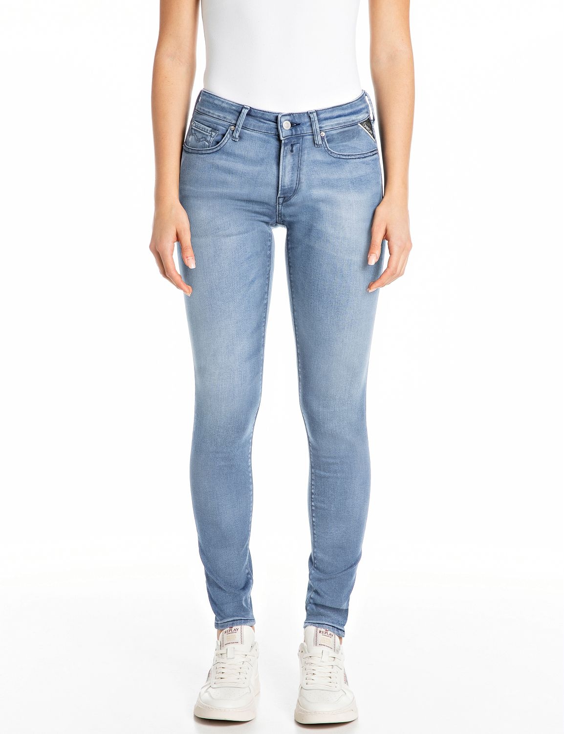 Replay 5-Pocket-Jeans "NEW LUZ Skinny Fit" in Ankle-Länge