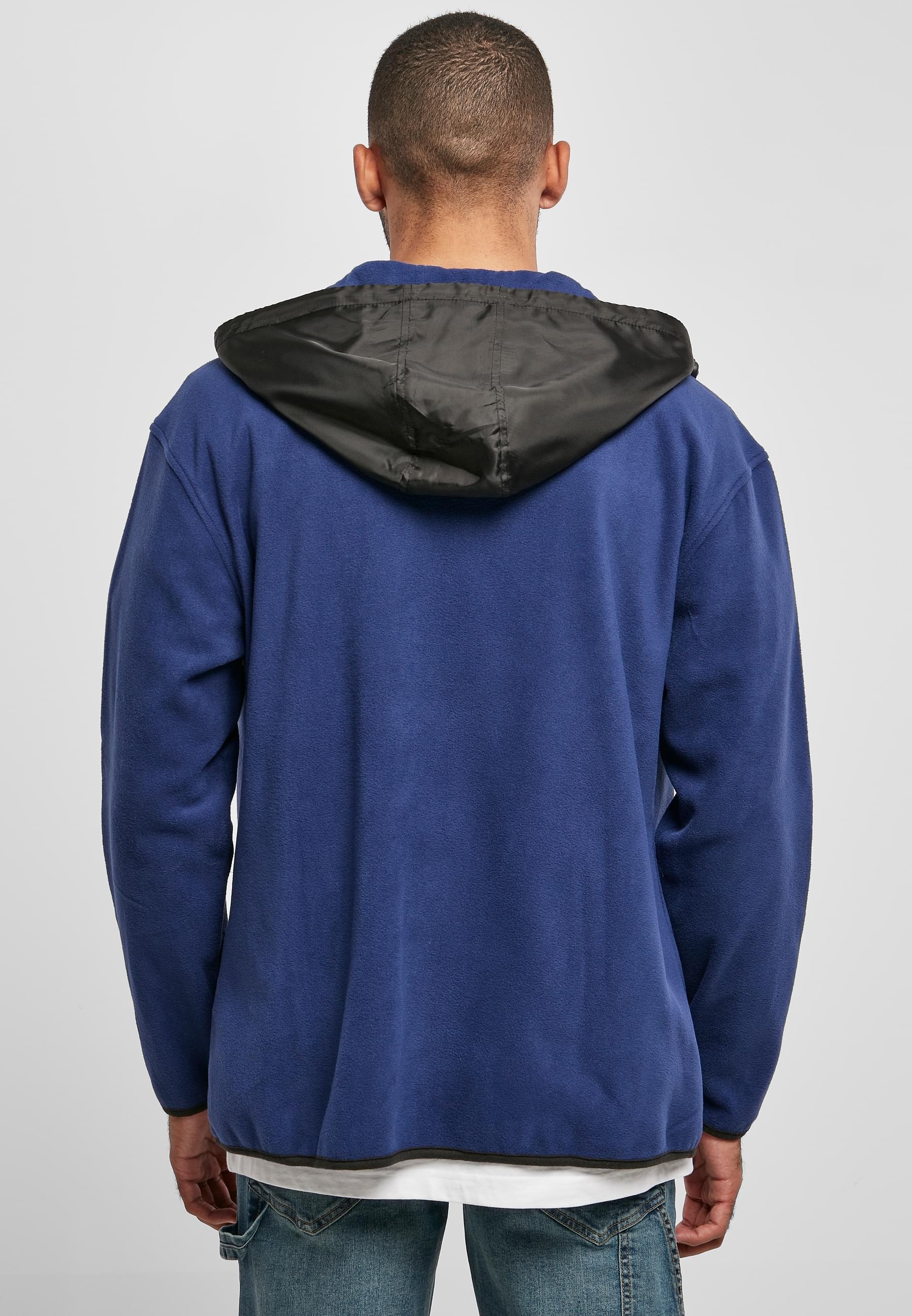 URBAN CLASSICS Winterjacke »Urban Classics Herren Hooded Micro Fleece Jacket«, (1 St.), mit Kapuze