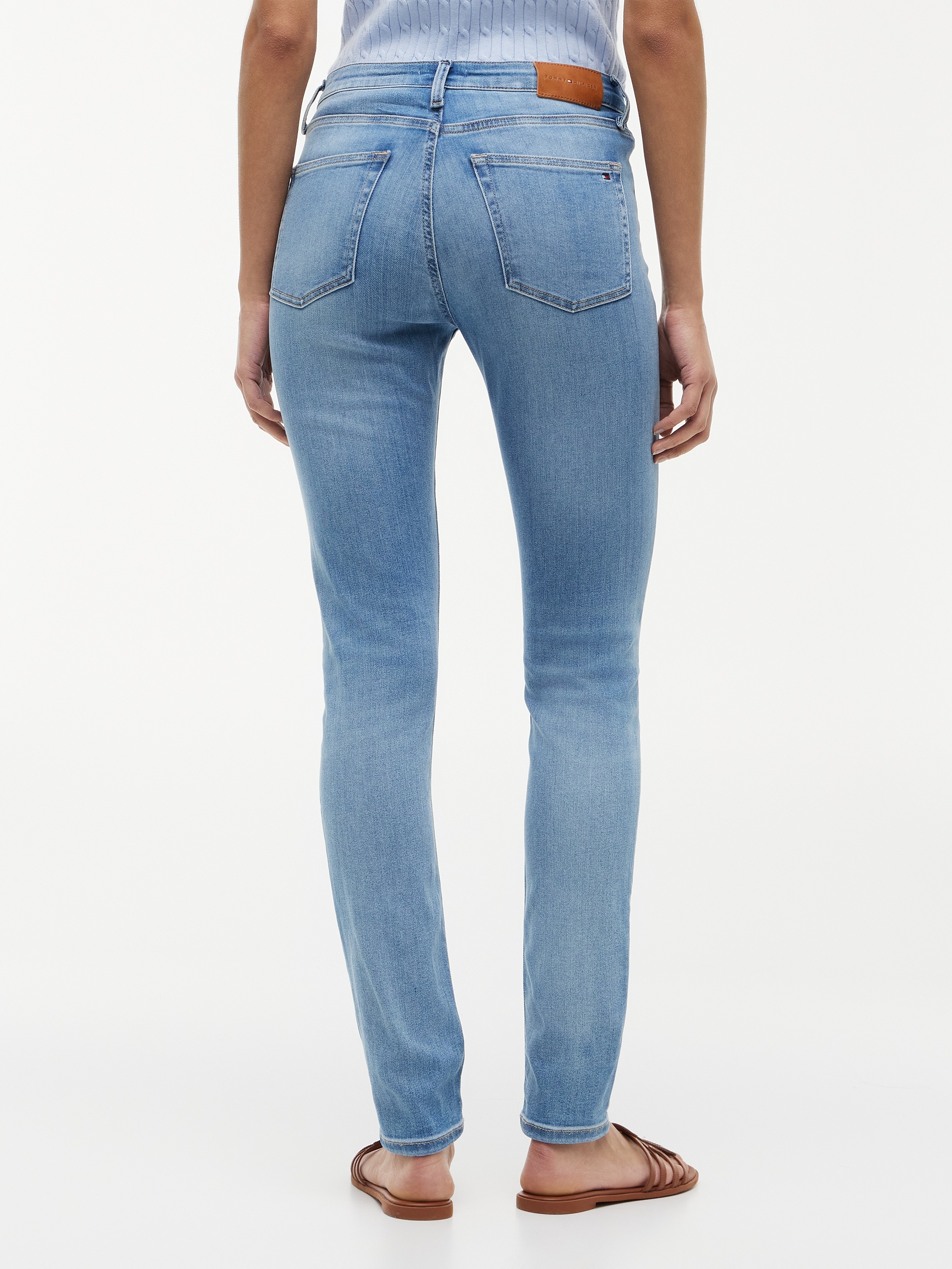 Tommy Hilfiger Skinny-fit-Jeans »COMO SKINNY KATY RW« Baumwollmischung, regular waist