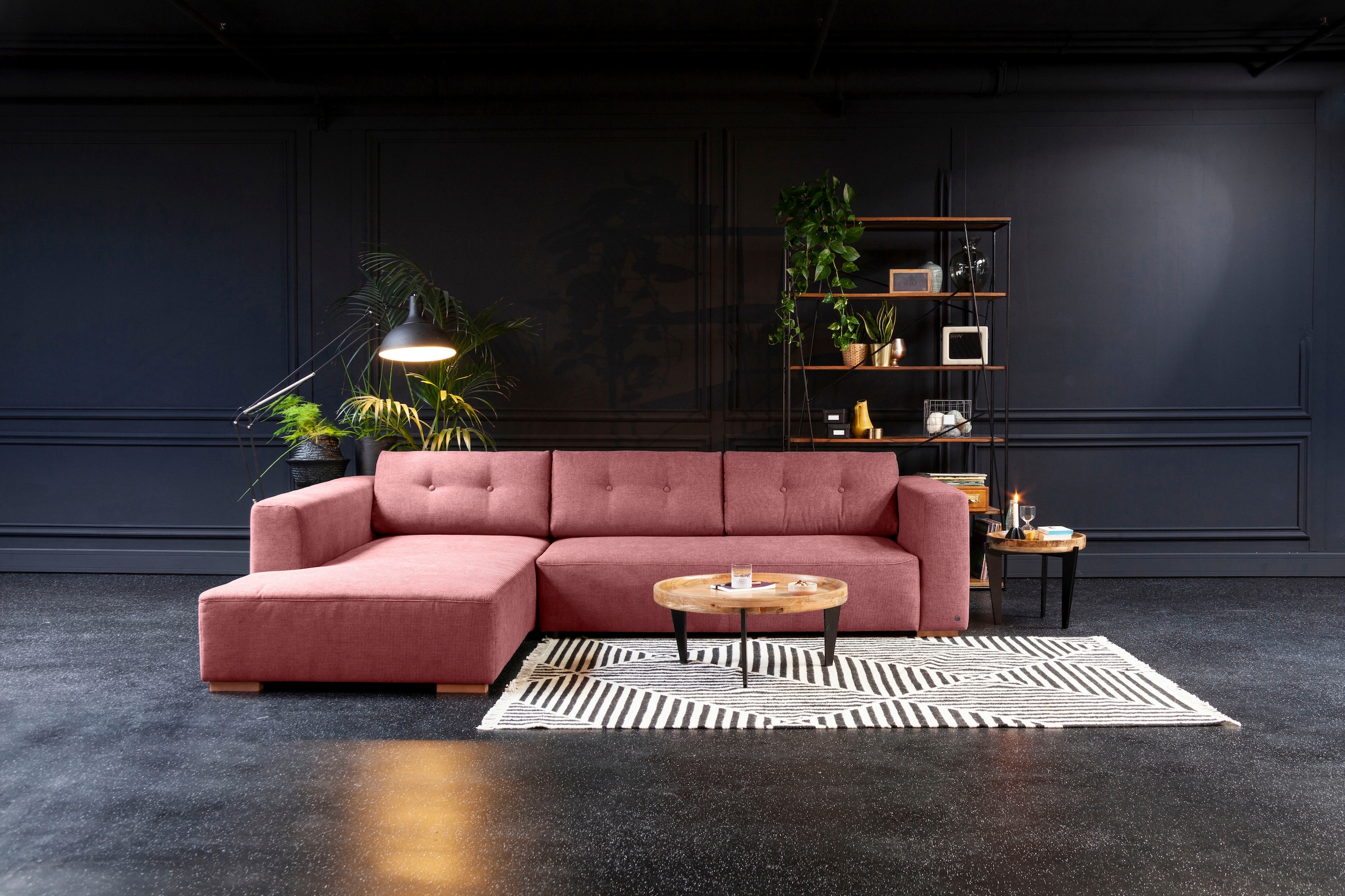 TOM TAILOR HOME Ecksofa "HEAVEN CHIC XL", aus der COLORS COLLECTION, wahlweise mit Bettfunktion & Bettkasten