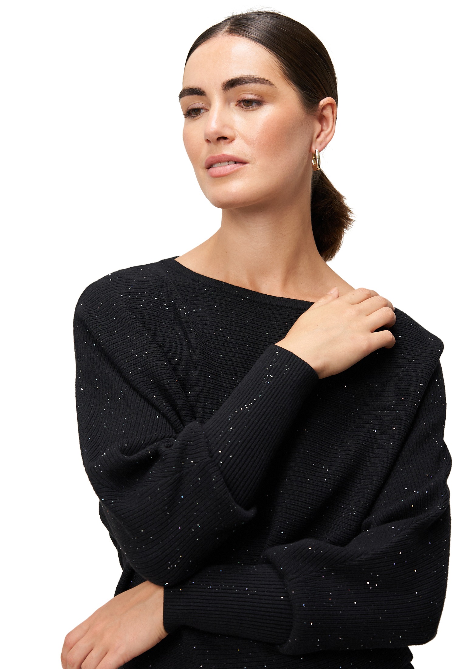 Zero Strickkleid »Damen mit Pailletten« Ohne Tasche Pailletten