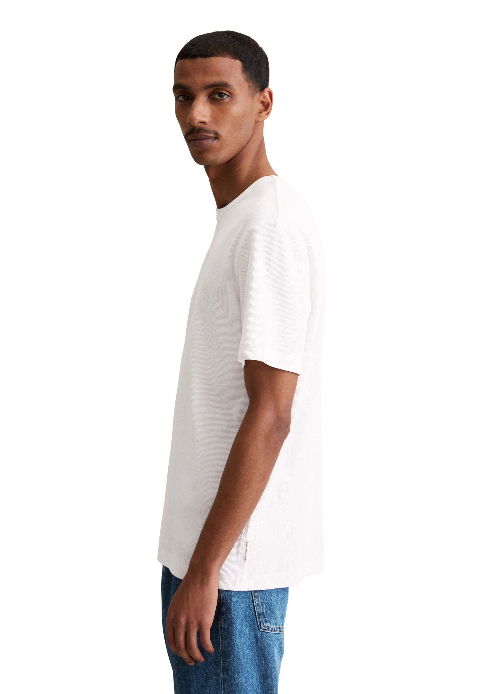 Marc O'Polo DENIM T-Shirt »aus Bio-Baumwoll-Mix«