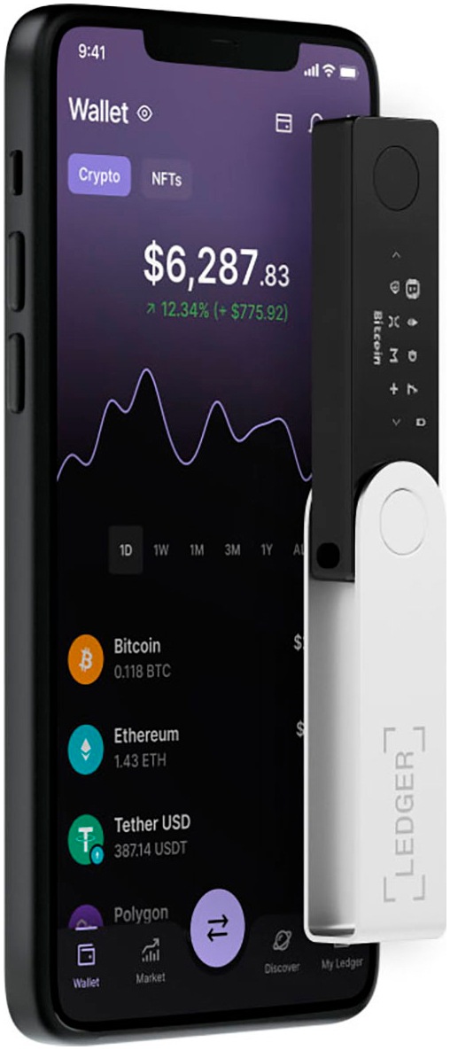 LEDGER Krypto Hardware-Wallet »Nano X«