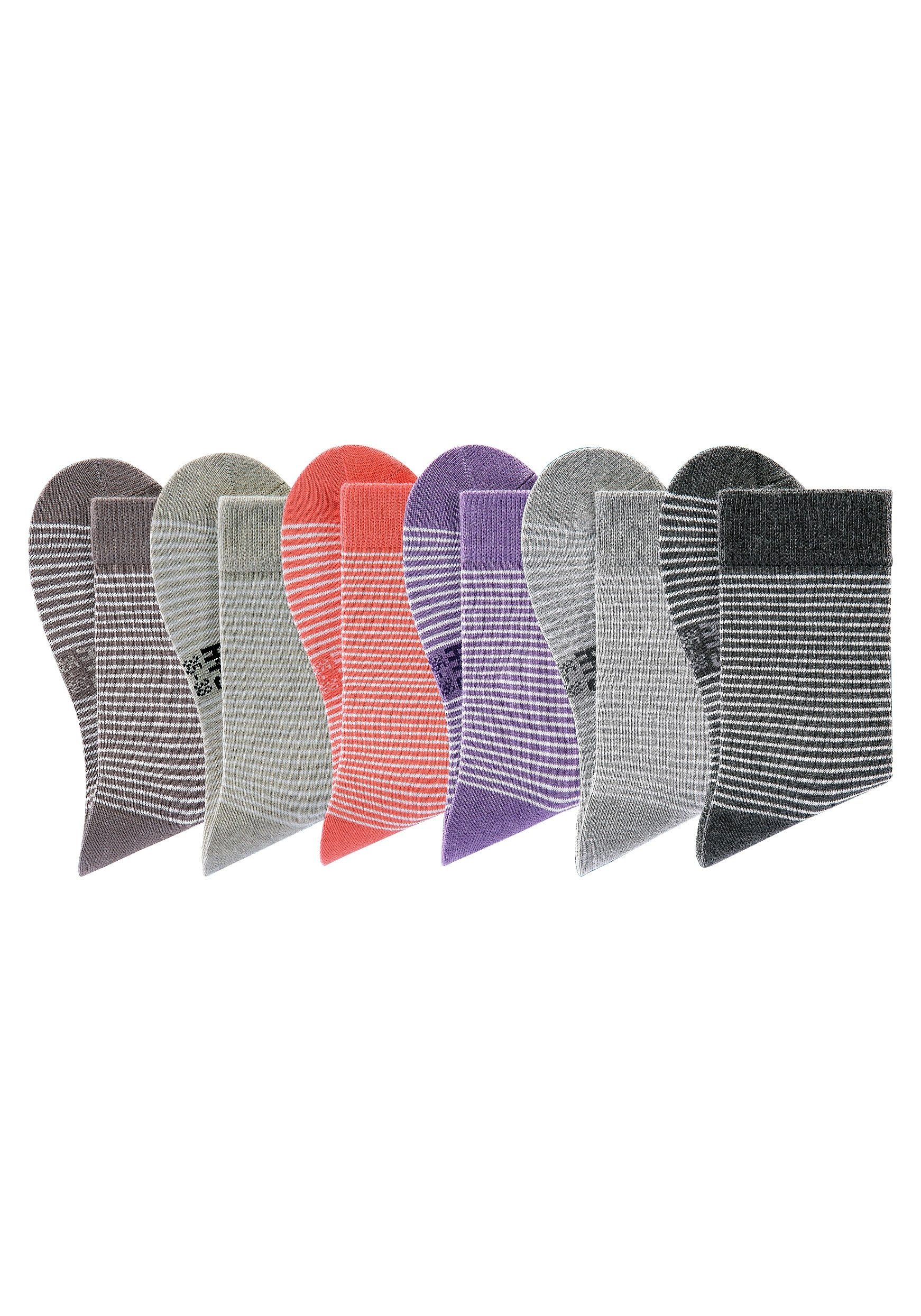 H.I.S Socken Packung, 6 Paar tlg. mit druckfreiem Bündchen günstig online kaufen