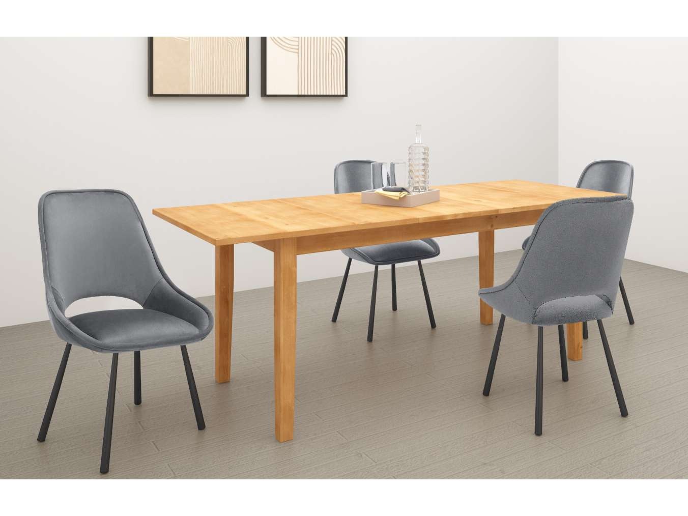 OTTO home Esstisch "Dakota" aus massivem Kiefernholz, ausziehbar, Breite 16 günstig online kaufen