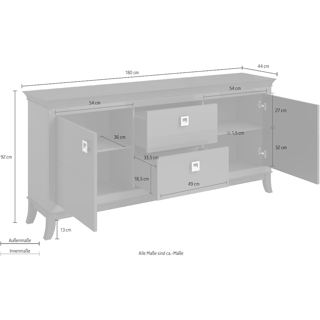 Leonique Sideboard »Tisaro«