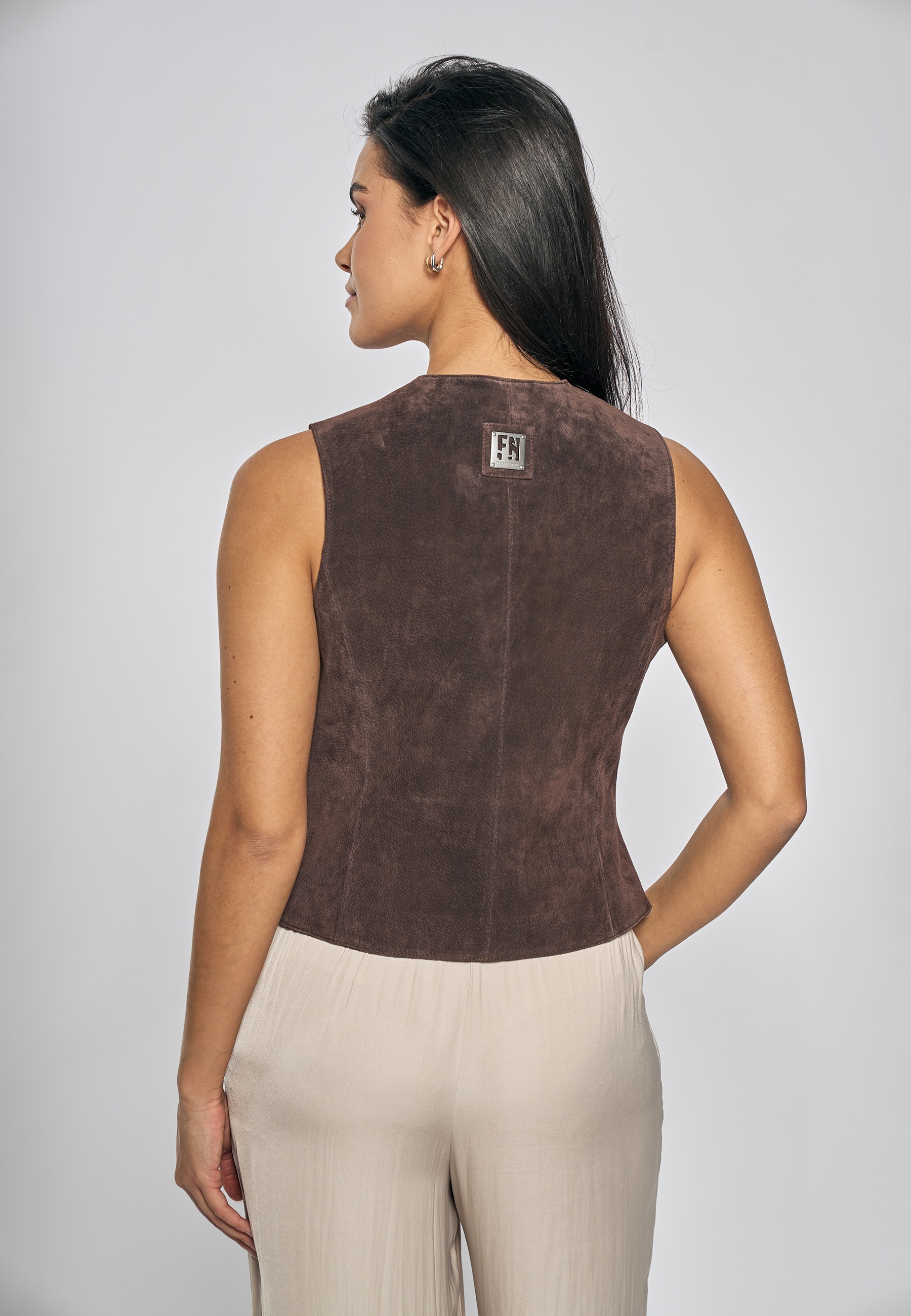 Thumbnail - Freaky Nation Lederweste "Lederweste-FN"