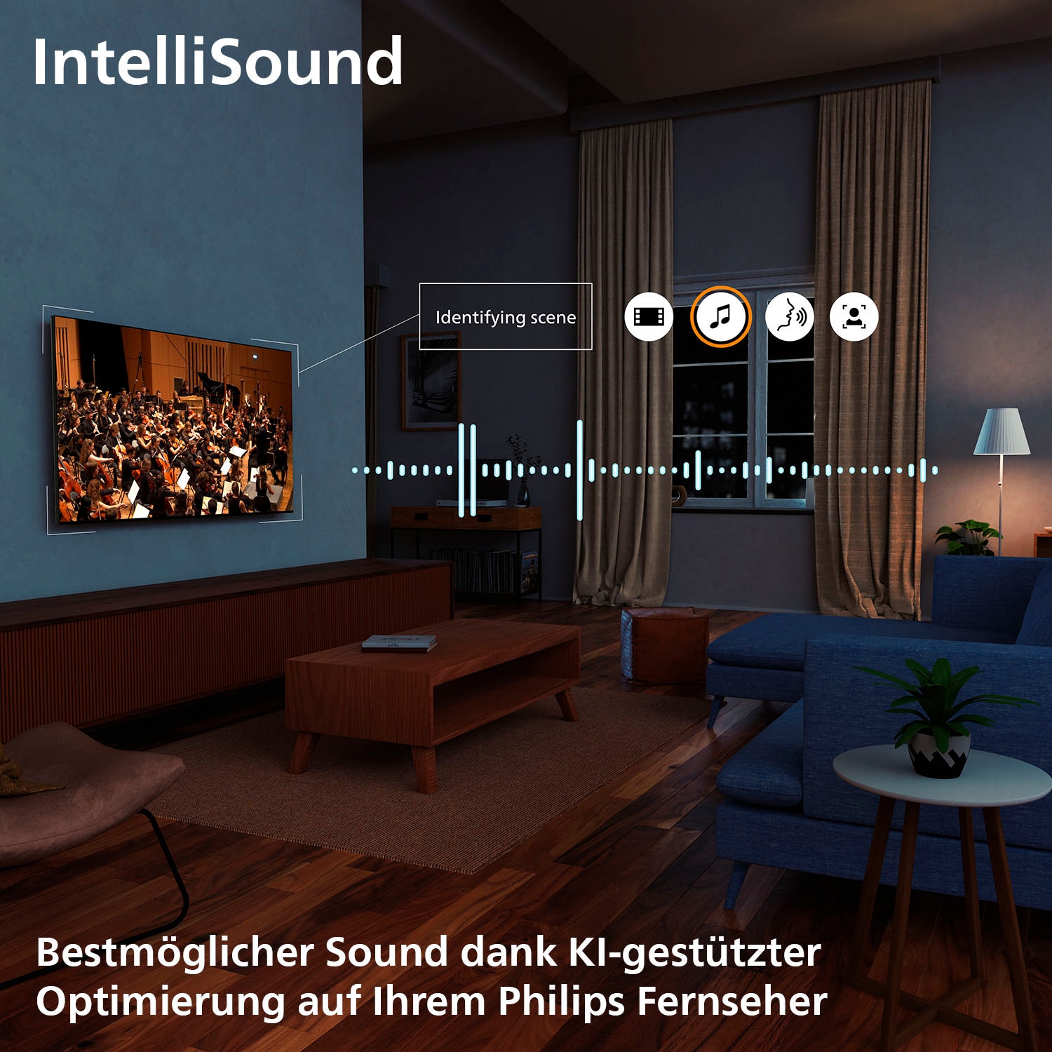 Philips QLED Mini LED-Fernseher »75MLED810/12«, 4K Ultra HD, Smart-TV
