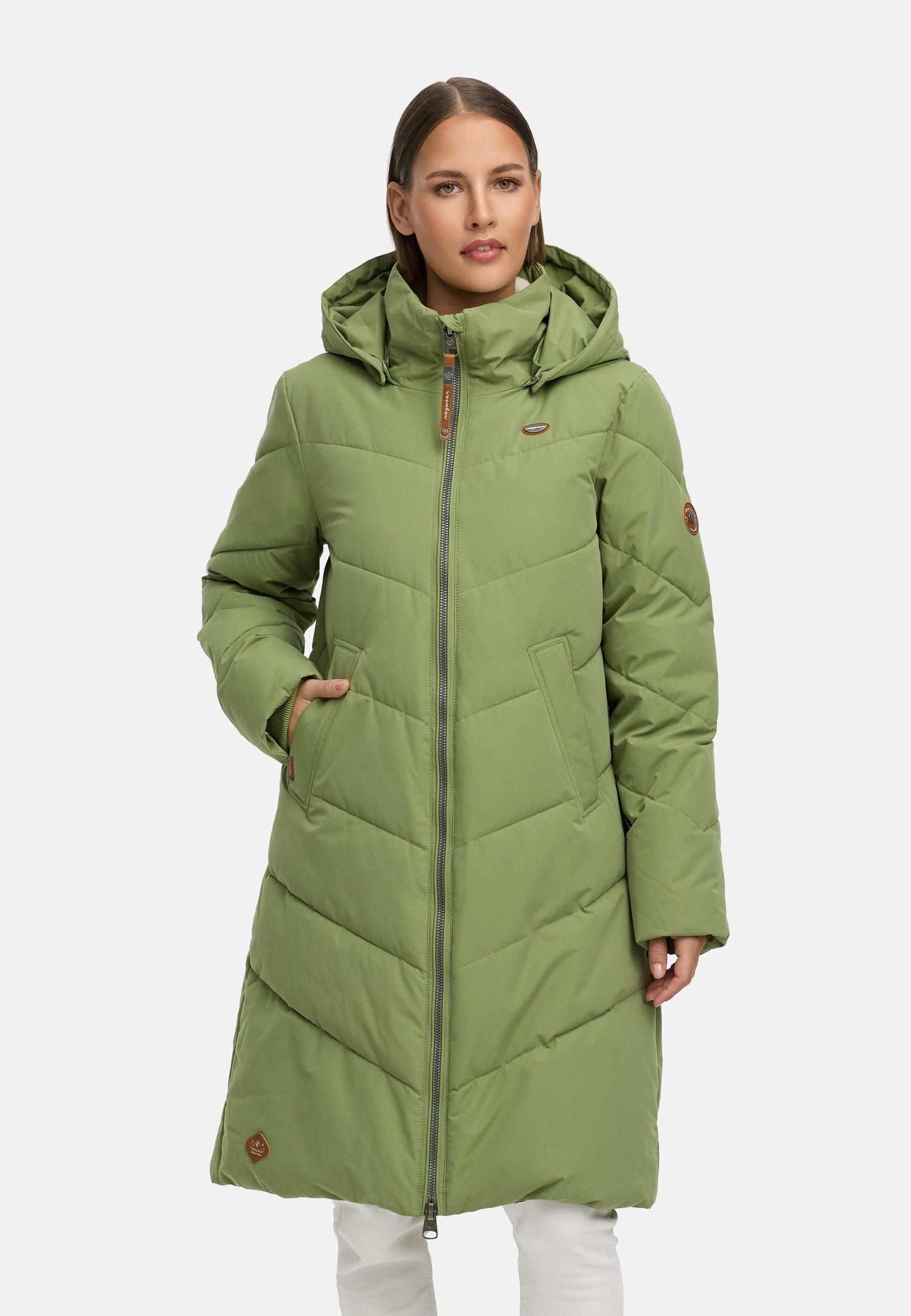Ragwear Wintermantel »Rebelka« wasserdichter Winterparka mit abnehmbarer Kapuze