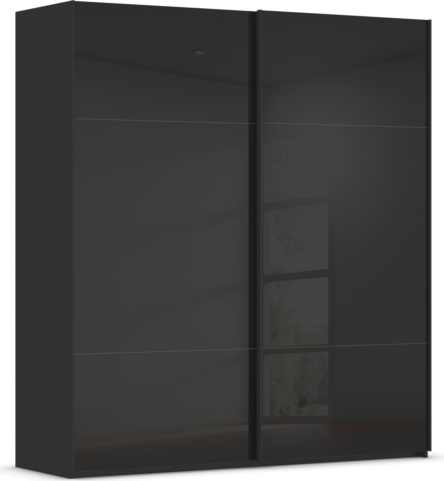 rauch Schwebetürenschrank "Kleiderschrank Schrank Garderobe Schlafzimmerschrank CONTIDO" 3 verschiedene Ausstattungen BASIC/CLASSIC/PREMIUM, aus hochwertigem Material in 6 Breiten 2 Griff-Farben MADE IN GERMANY