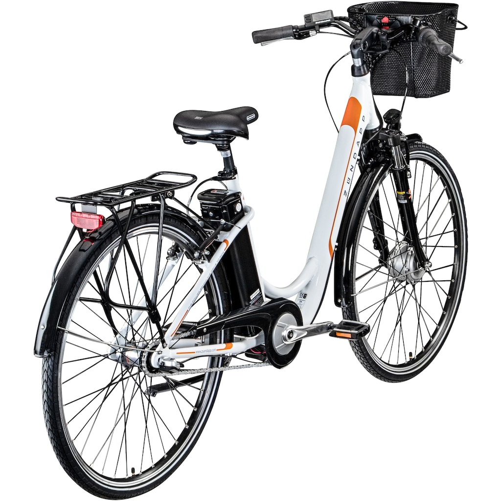 Zündapp E-Bike »Z510«, 3 Gang, Shimano, Nexus SC-3C41, Frontmotor 250 W