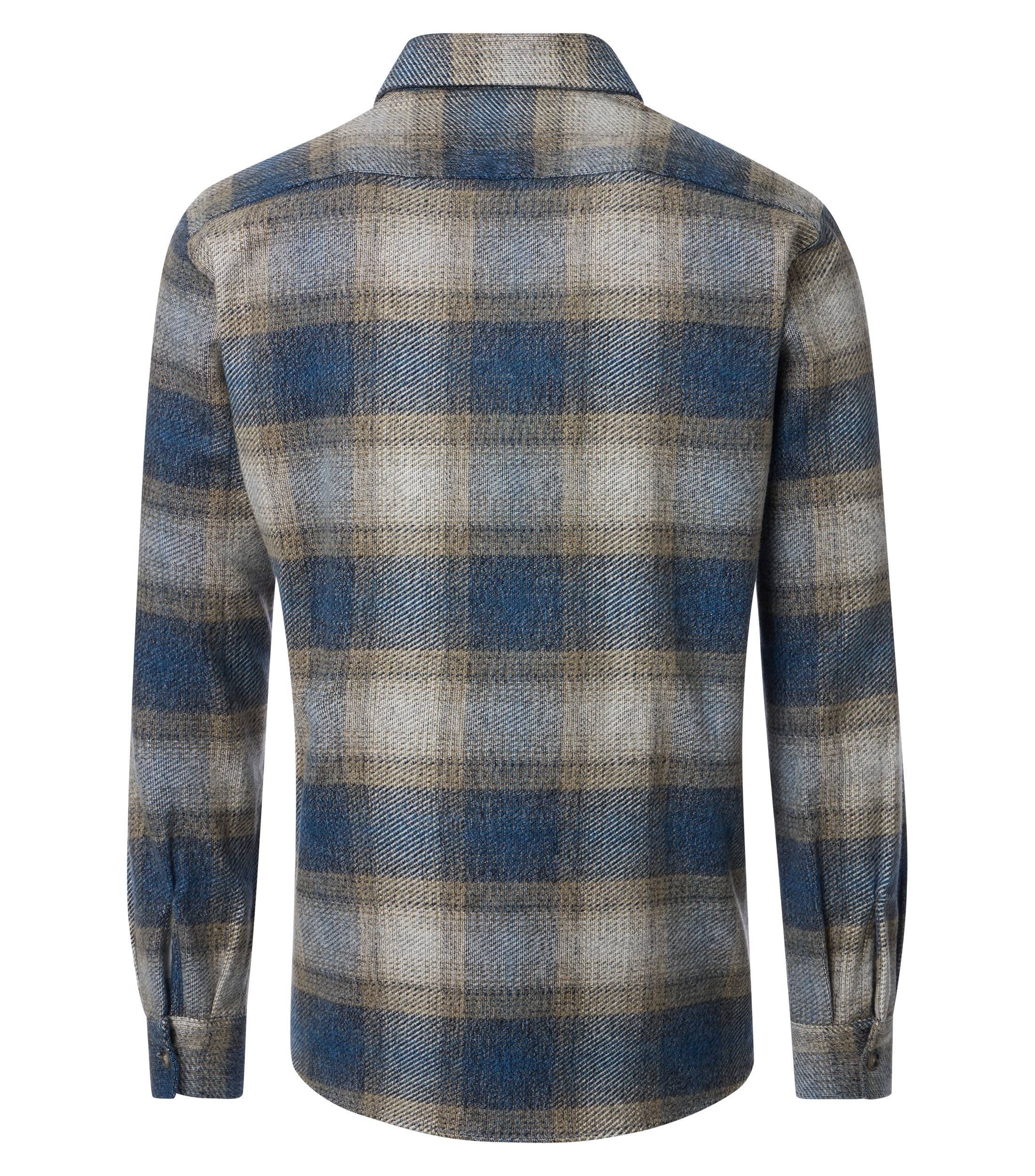CASAMODA Langarmhemd »CASAMODA Hemdjacke uni«