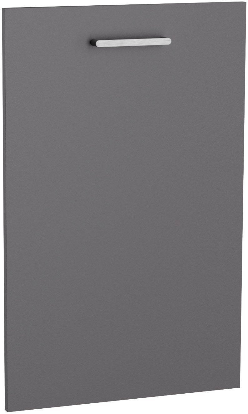 KOCHSTATION Frontblende "KS-Lucy" Breite 45 cm, Metallgriff, für vollintegrierten Geschirrspüler