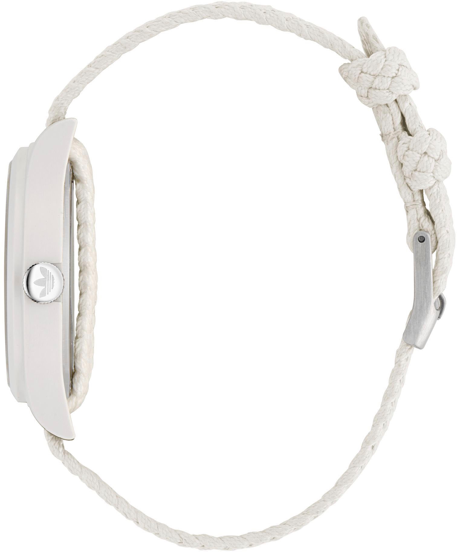 adidas Originals Quarzuhr »GAME ONE«, Armbanduhr, Herrenuhr, Damenuhr,Nylonarmband,wasserabweisend bis 5 bar