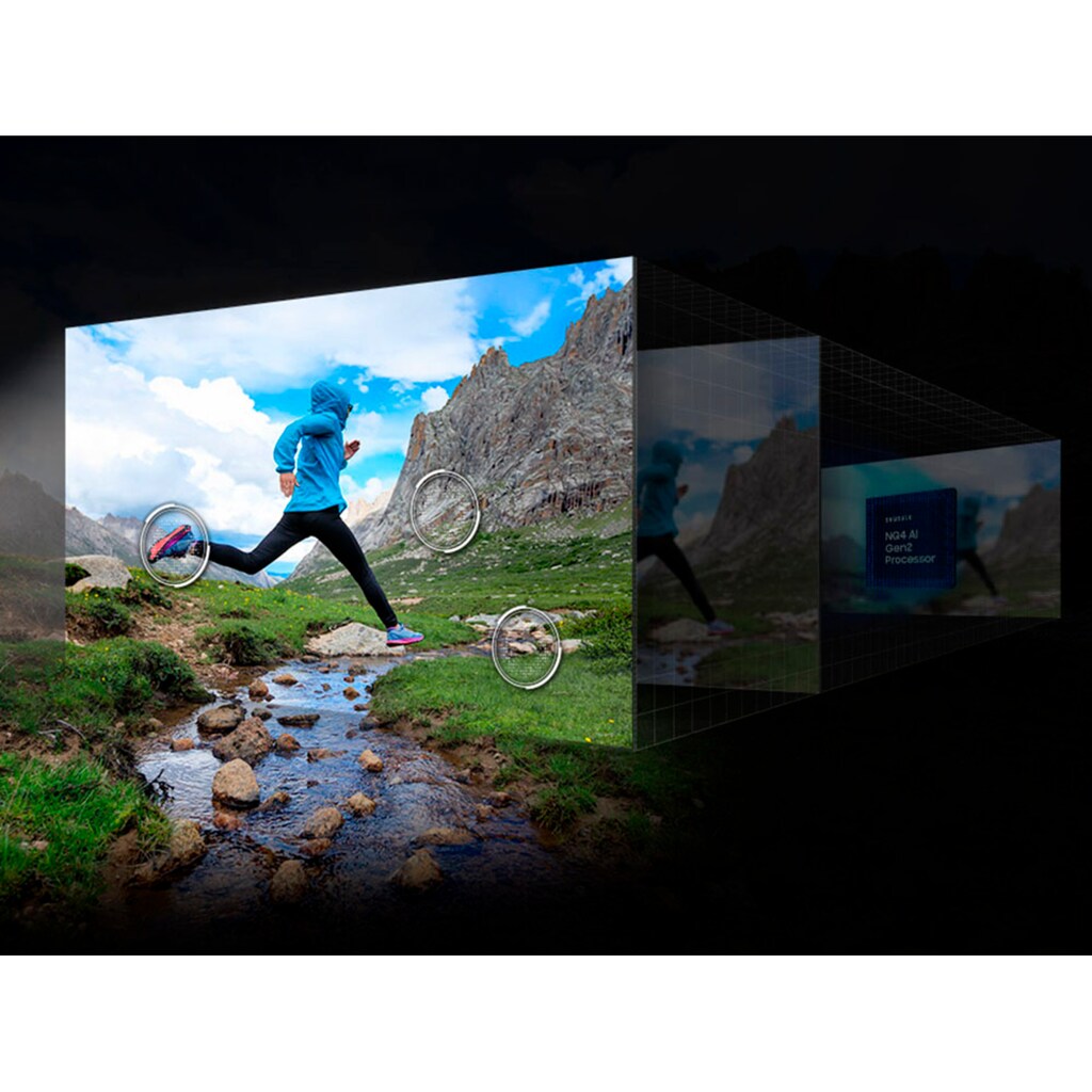 Samsung QLED-Fernseher »GQ75QN90DAT«, 189 cm/75 Zoll, 4K Ultra HD, Smart-TV