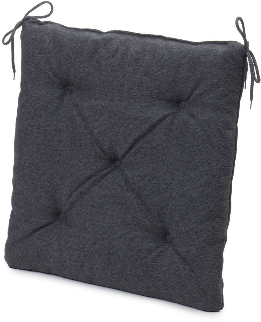 Gözze Sitzauflage "Darco Uni" 1 Stück, Maße: 40 x 40 x 4 cm, mit Füllung, m günstig online kaufen