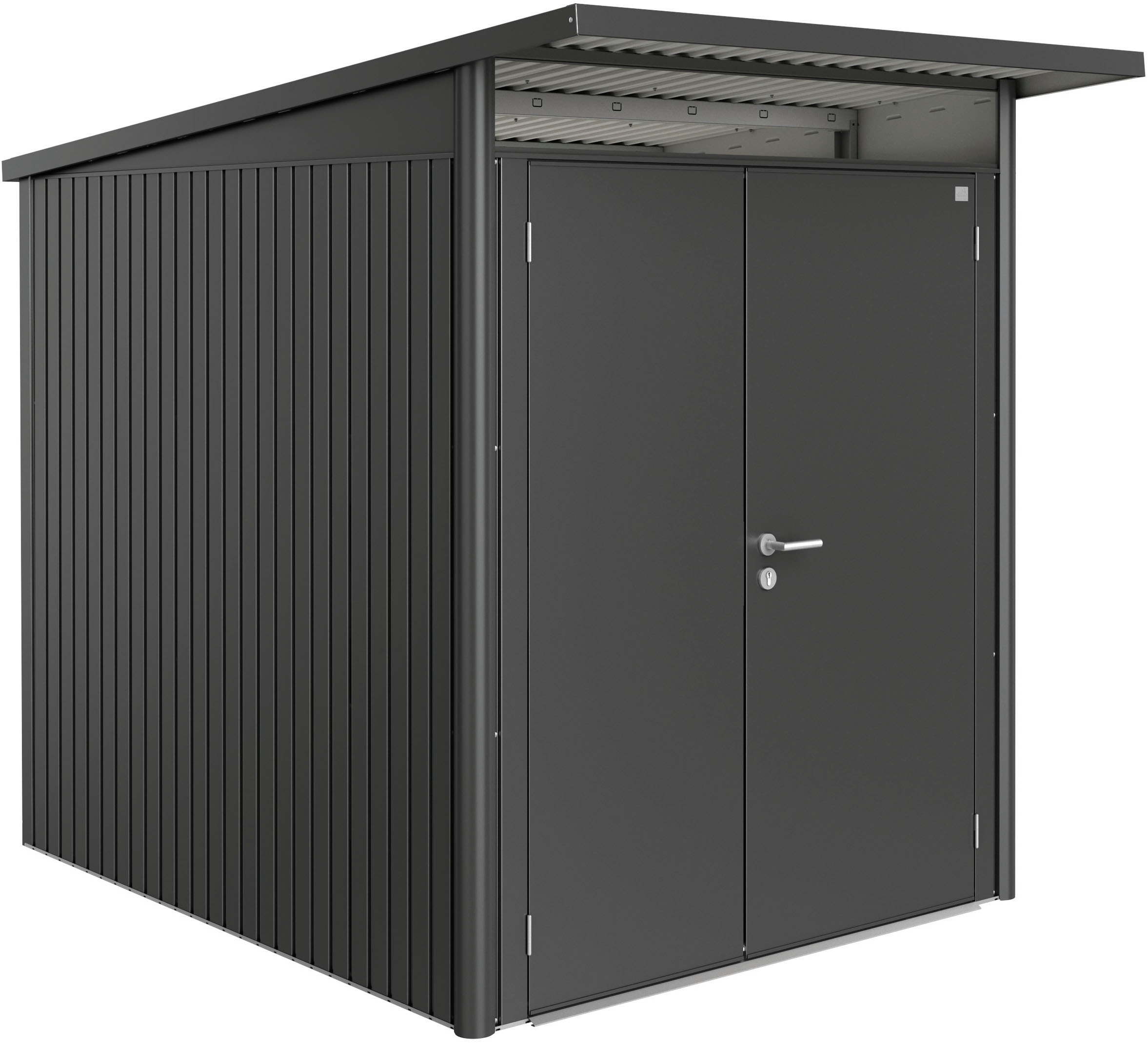 Biohort Gerätehaus »AvantGarde, Gr. A2« verschiedene Farben, mit Doppeltür schmal