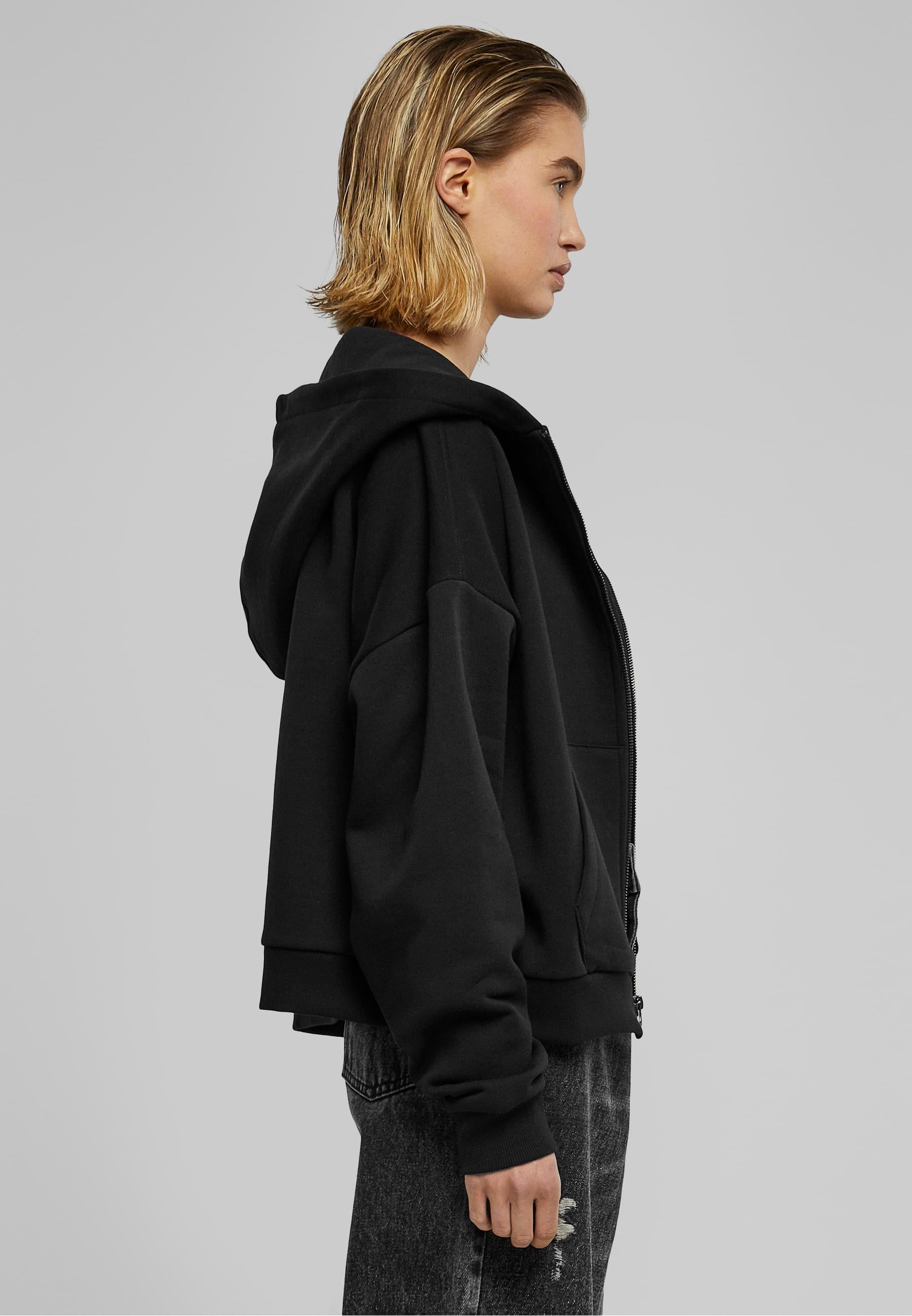 URBAN CLASSICS Sweatjacke »Urban Classics Damen Ladies Boxy Zip Hoody«