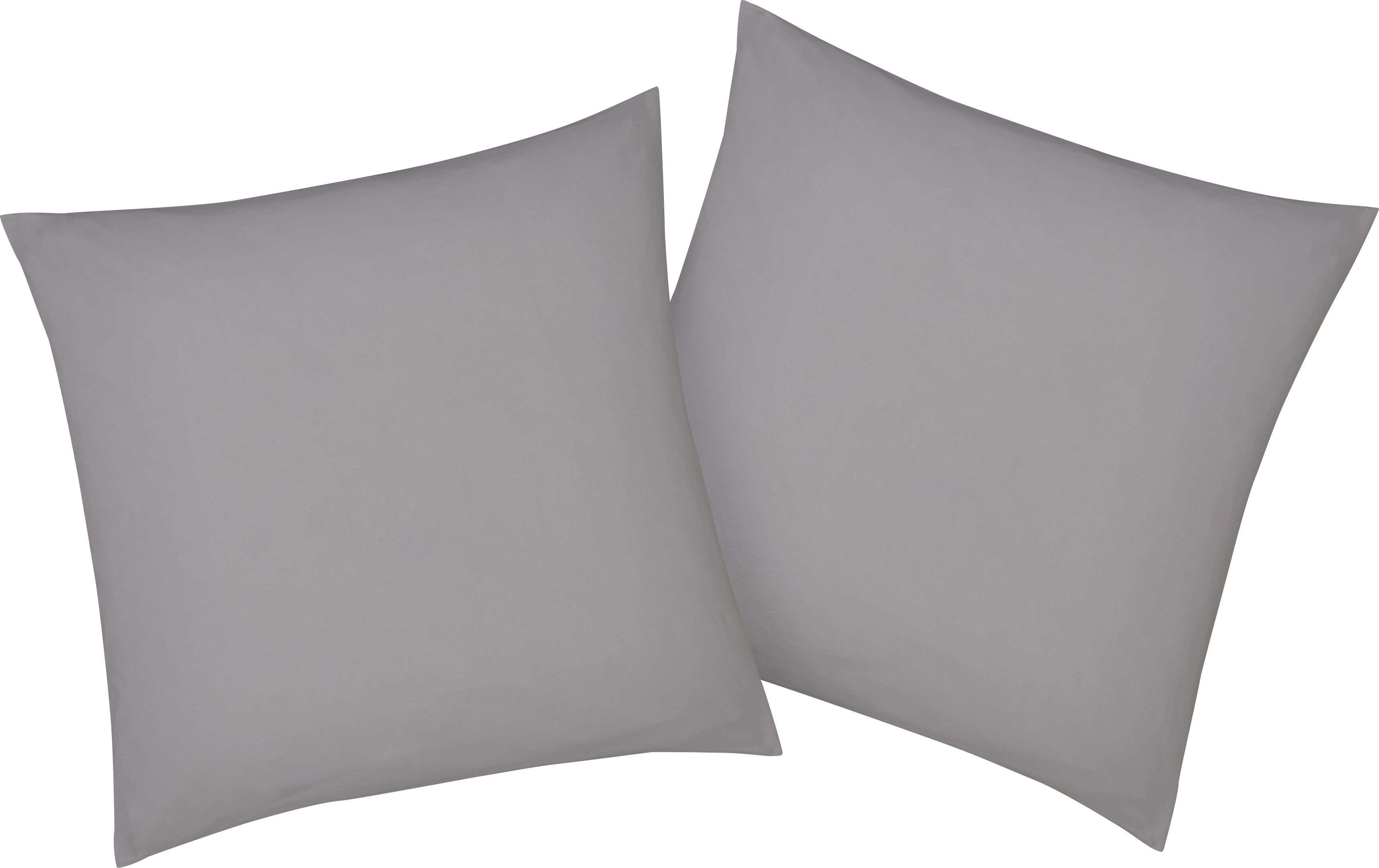 Kissenbezug »Mako-Jersey-Exclusiv«, (2 St.), aus reiner Baumwolle