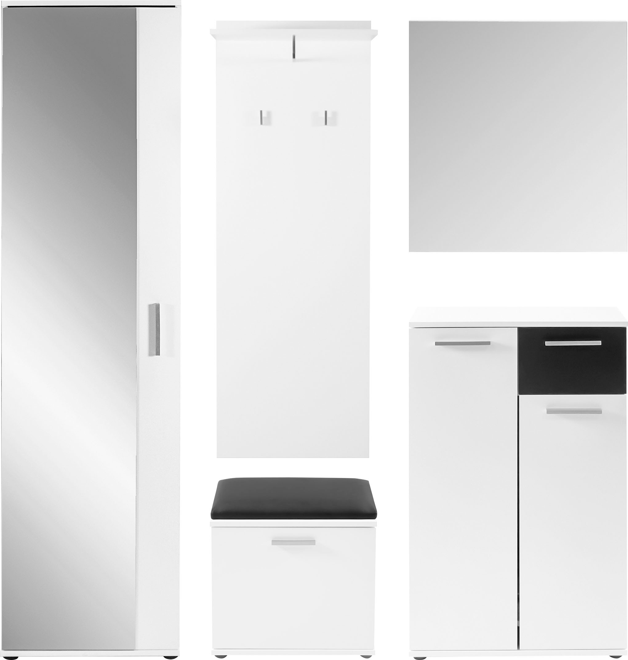 INOSIGN Garderoben-Set "Jakob" 5 Stk. tlg. günstig online kaufen