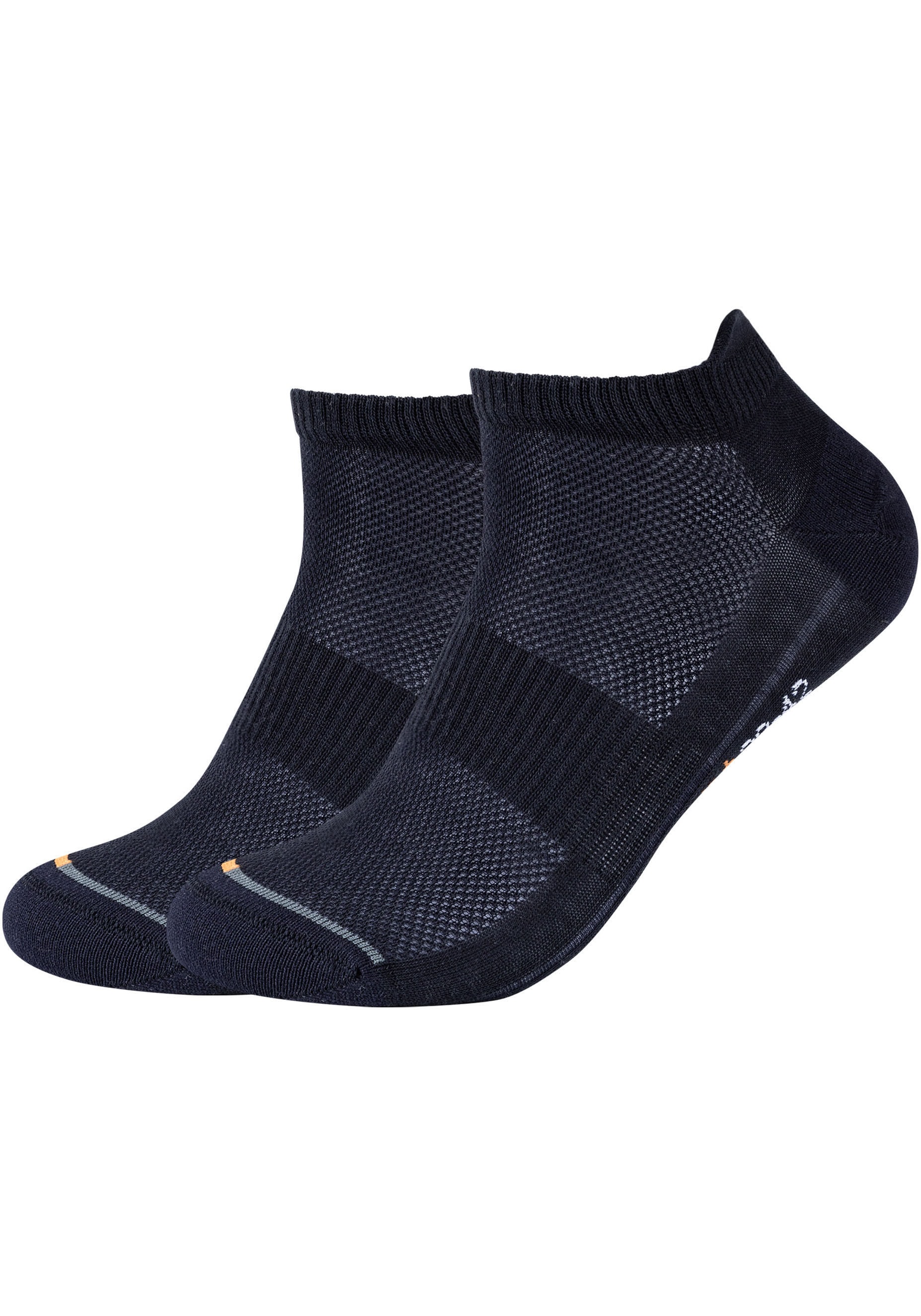 Camano Sneakersocken »function«, (4 Paar), mit Micro-Plüsch an Ferse und Zehen
