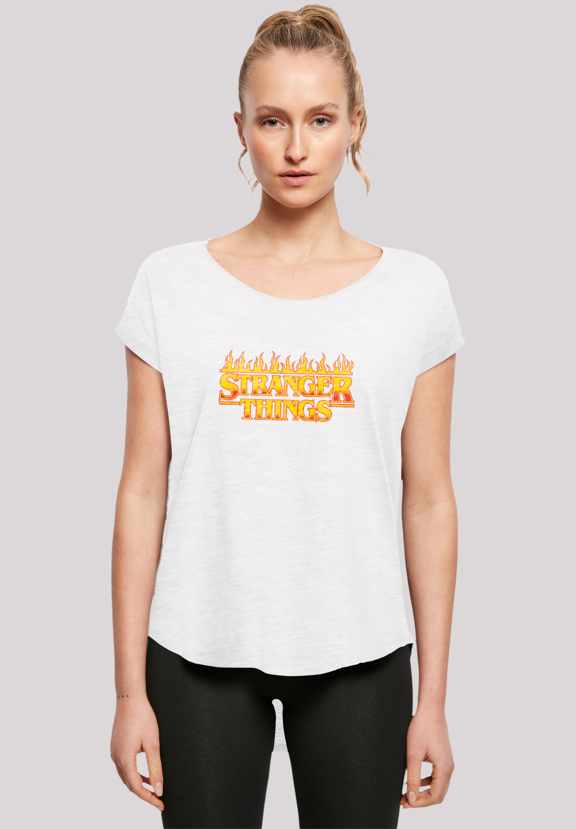 F4NT4STIC T-Shirt "Stranger Things Fire Logo Women Netflix TV Series", Prem günstig online kaufen