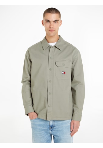 Langarmhemd »TJM ESSENTIAL SOLID OVERSHIRT«