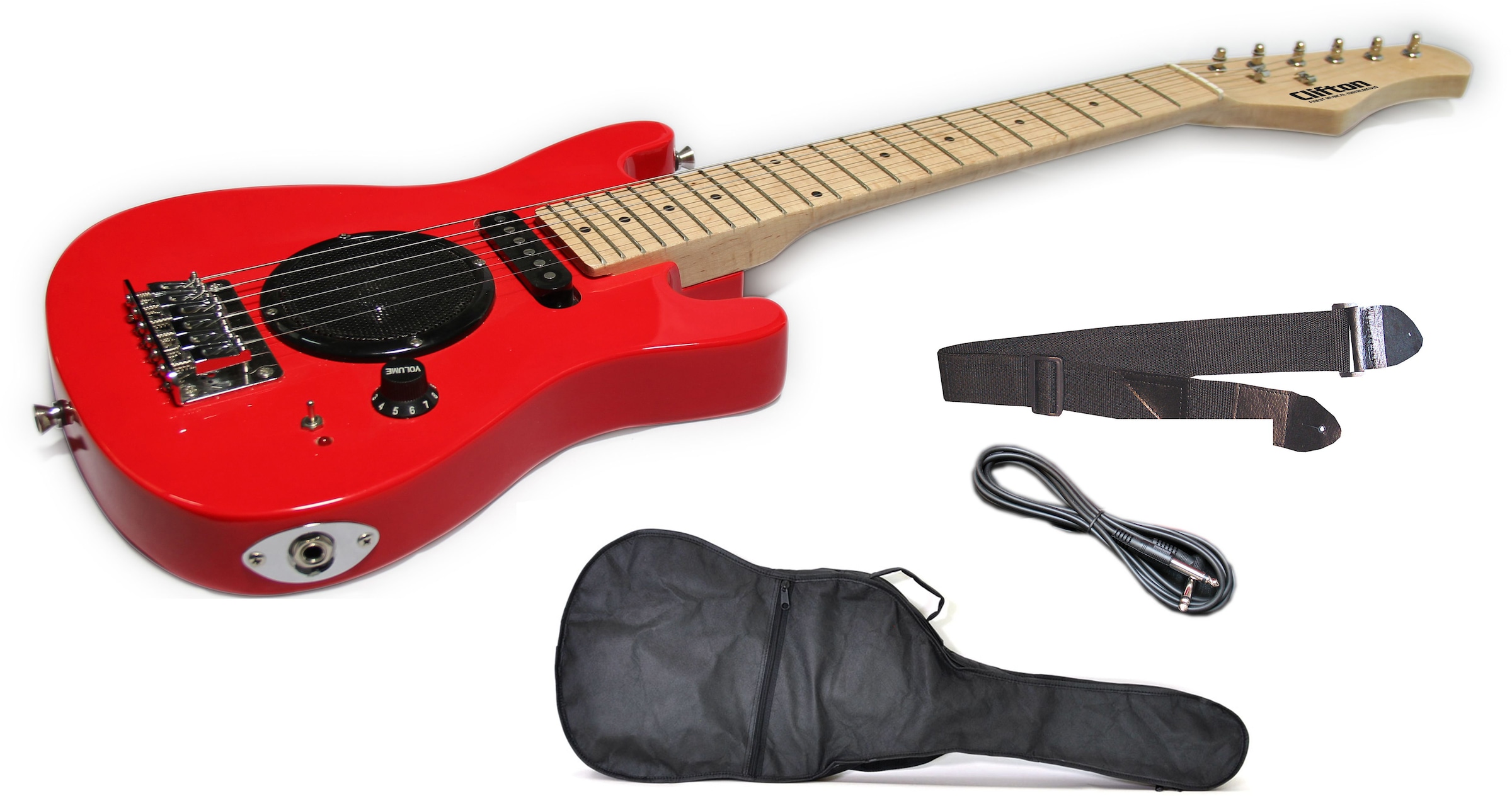 Clifton E-Gitarre »E Gitarre Junior«, Komplettset