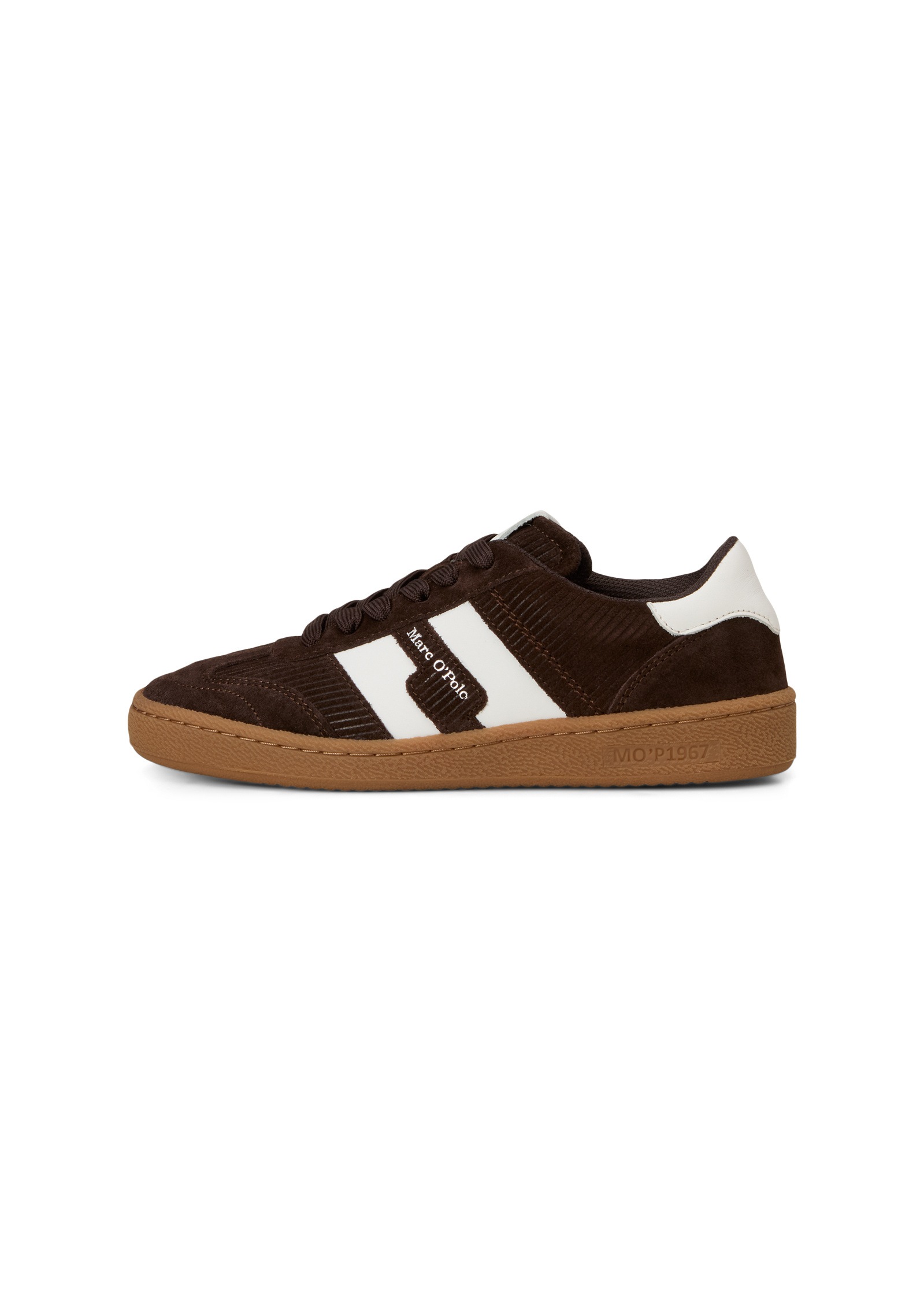 Marc O'Polo Sneaker »aus Leder mit Cordstruktur«