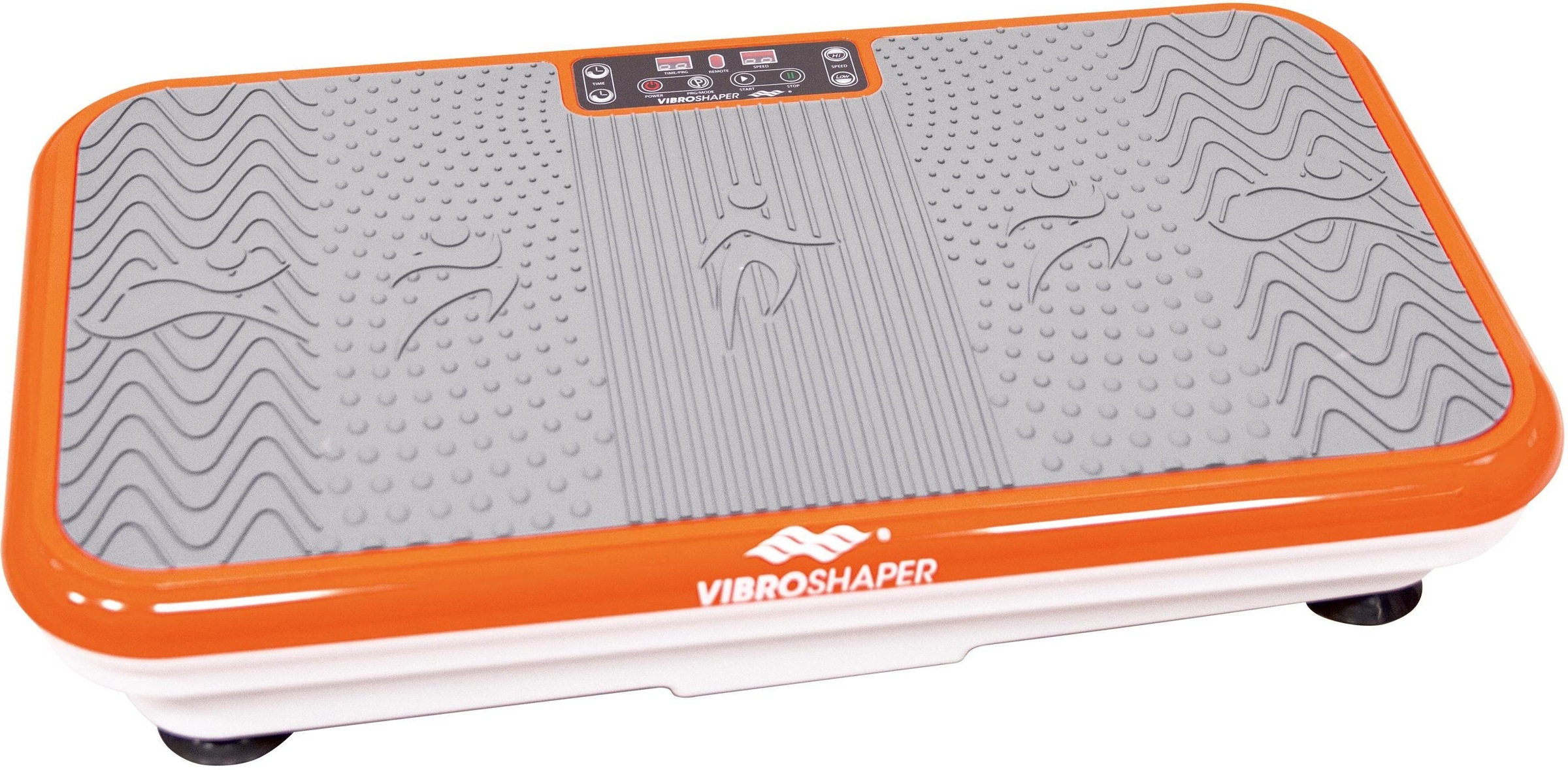 Thumbnail - MediaShop Vibrationsplatte "VIBROSHAPER" 200 W 3 Intensitätsstufen Set, mit Trainingsbändern