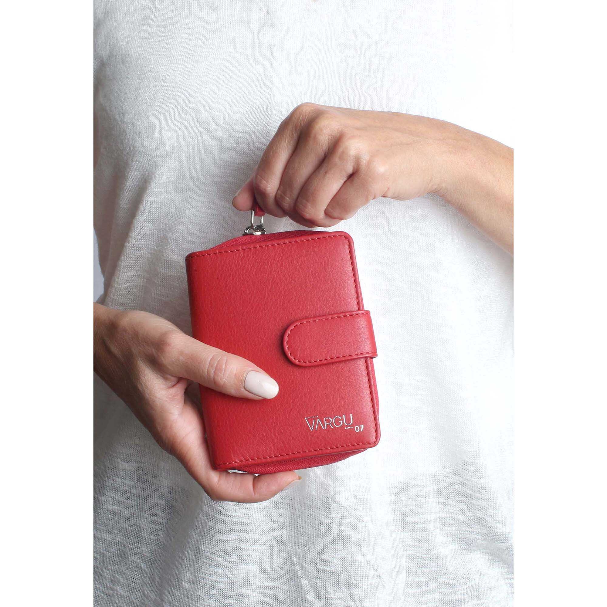 Thumbnail - Vargu Geldbörse "VINEM 1-A mono" LGW zertifiziertes Leder