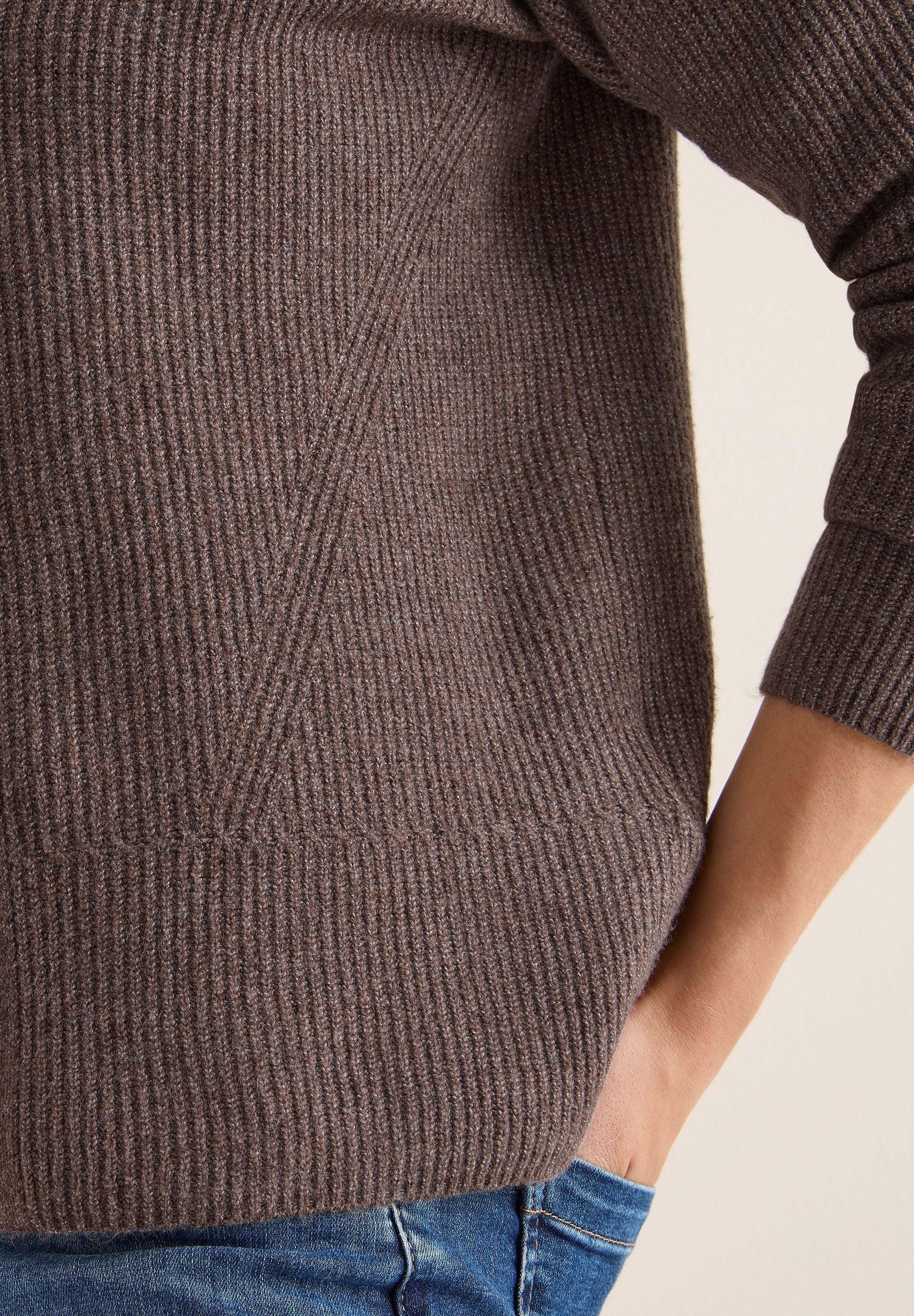 Thumbnail - Cecil Cardigan mit Strukturdetail und Knopfleiste