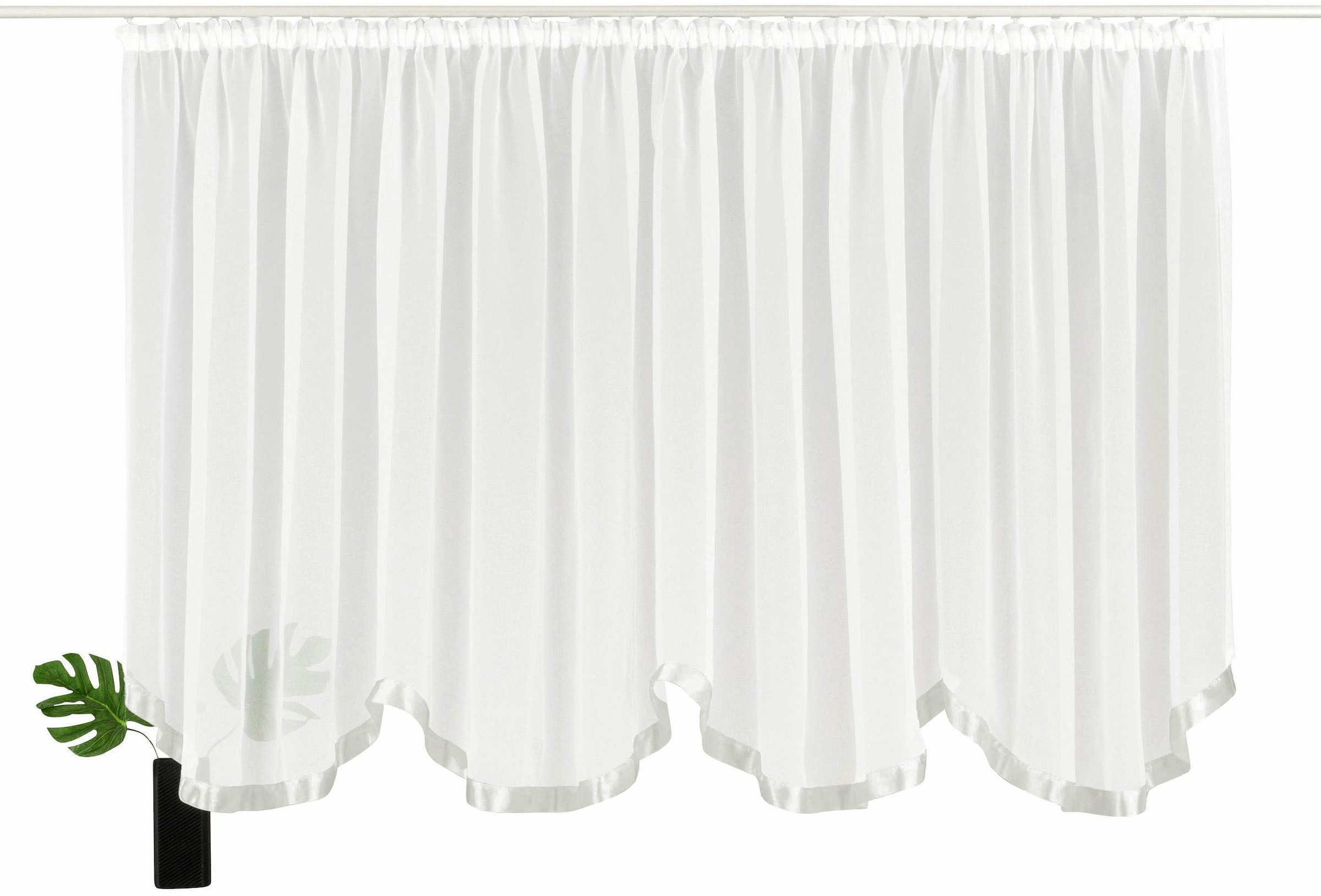 my home Bogenstore »Eby«, (1 Transparent Rechnung BAUR | St.), Polyester auf