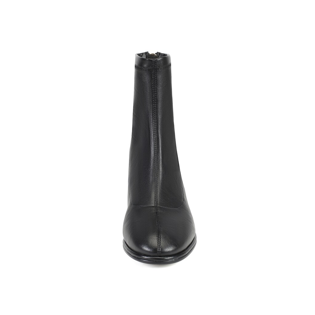 Schuhe Stiefeletten ekonika Stiefelette, aus echtem Leder schwarz Schuhe Stiefeletten ekonika Stiefelette, aus echtem Leder schwarz
