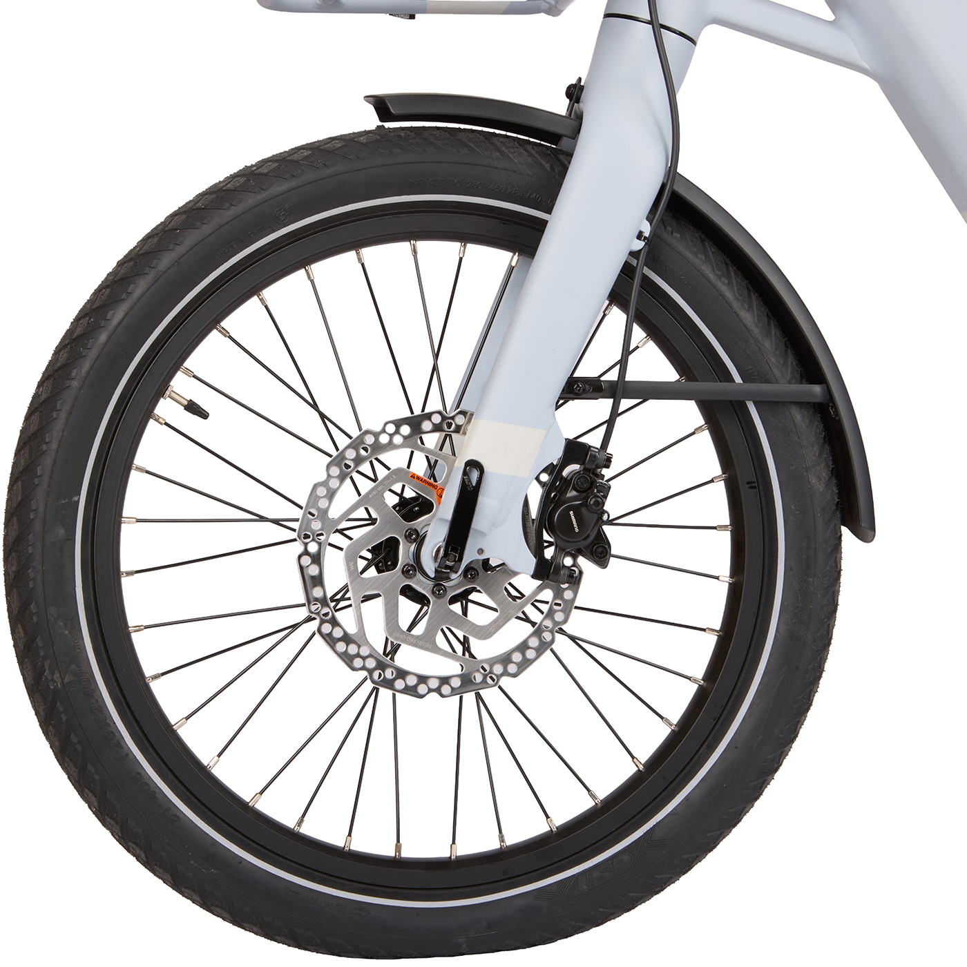 Vaun »VAUN Compact New Gen-Cityrad mit Ortlieb Tasche« Heckmotor 250 W Elektrofahrrad für Alltag und Einkauf