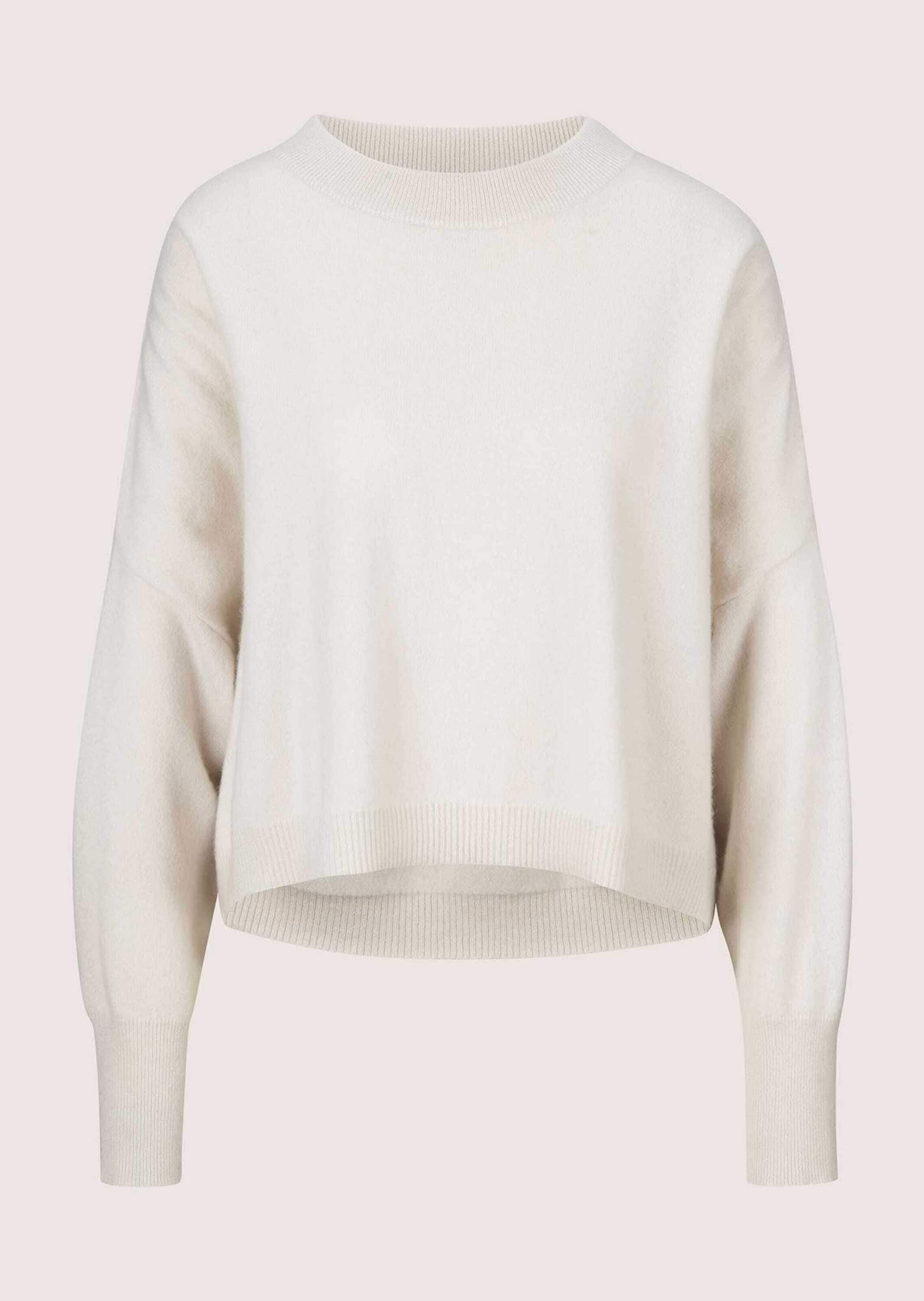 MADELEINE Longpullover "Strickpullover Kaschmir Pullover mit Rundhalsaussch günstig online kaufen