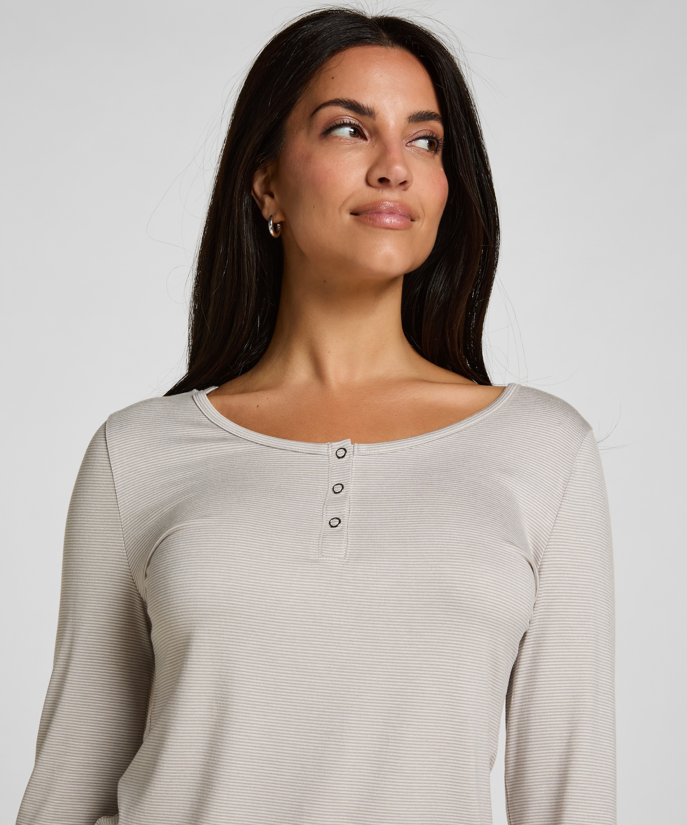 Hunkemöller Pyjama »Pyjama Top Thin Stripe«