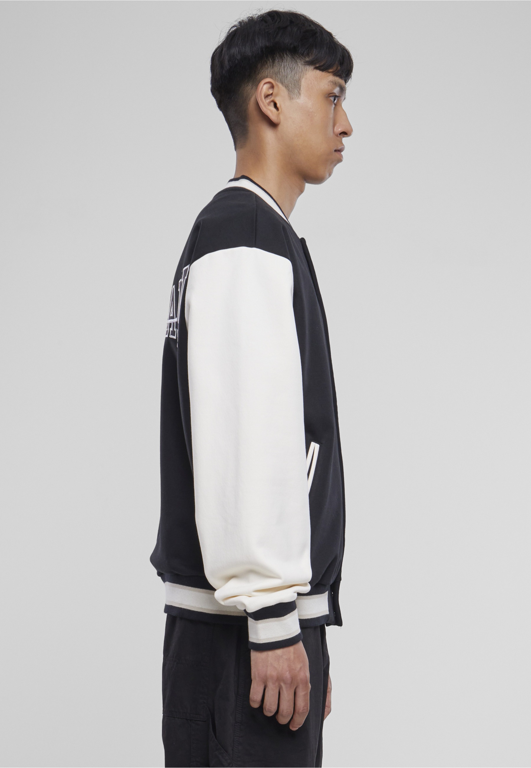 Karl Kani Collegejacke »Karl Kani Herren KM232-007-2 KK Og Fleece College Jacket« 1 Stk. tlg. ohne Kapuze
